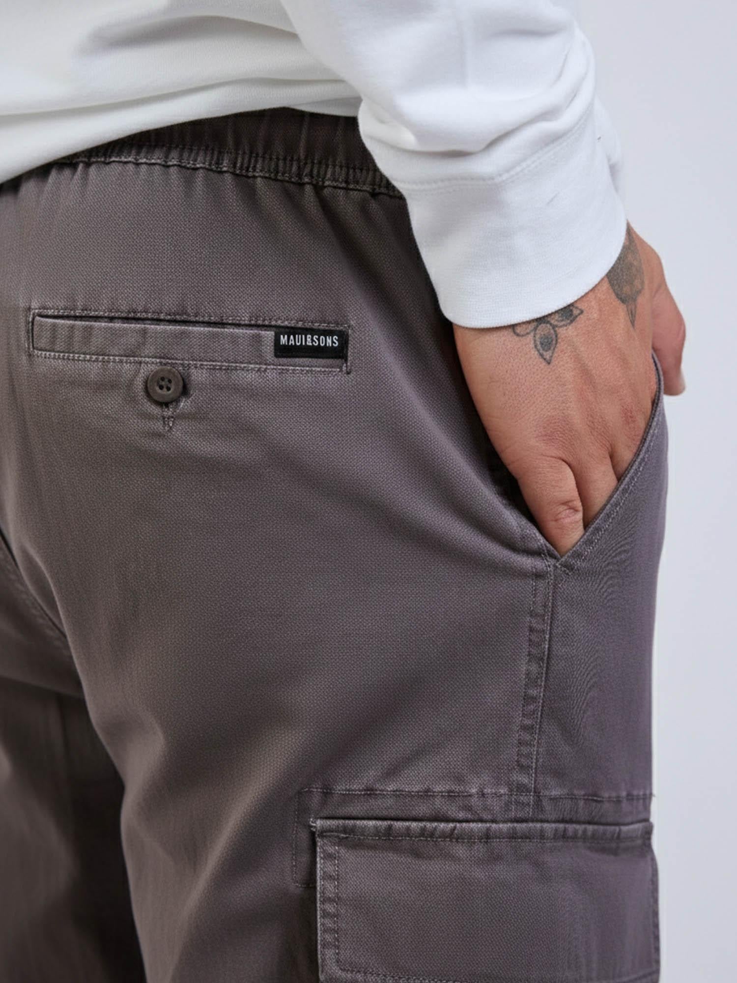 PANTALON JOGGER SURFIA CAFE  HOMBRE MAUI AND SONS - 6