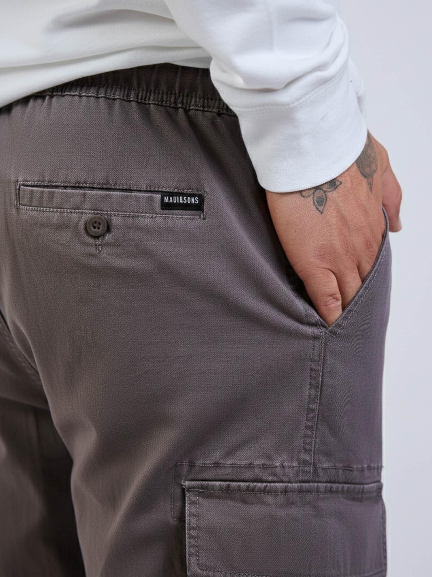 PANTALON JOGGER SURFIA CAFE  HOMBRE MAUI AND SONS - 6
