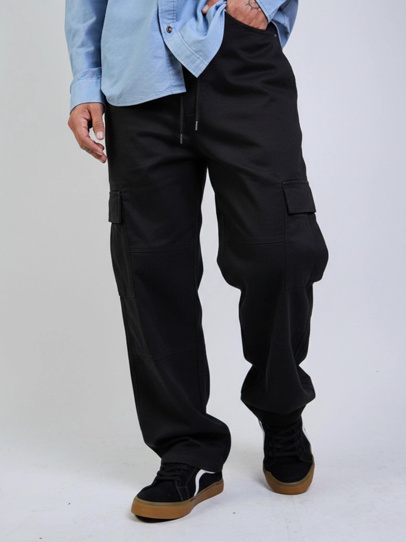PANTALON JOGGER SURFIA NEGRO HOMBRE MAUI AND SONS - 4