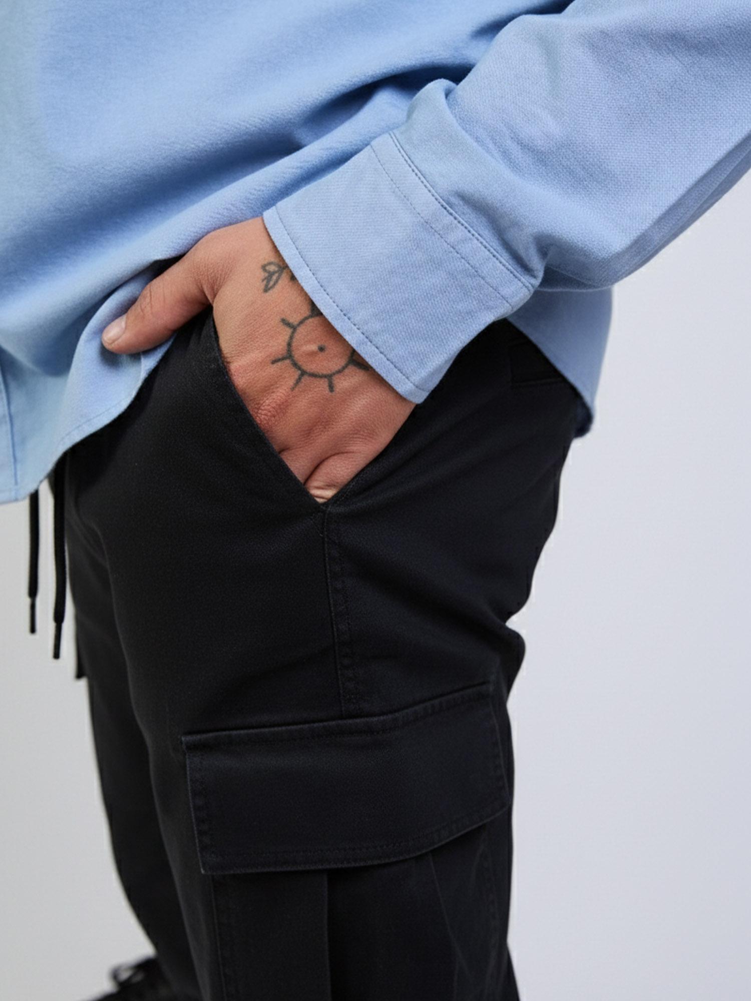 PANTALON JOGGER SURFIA NEGRO HOMBRE MAUI AND SONS - 5