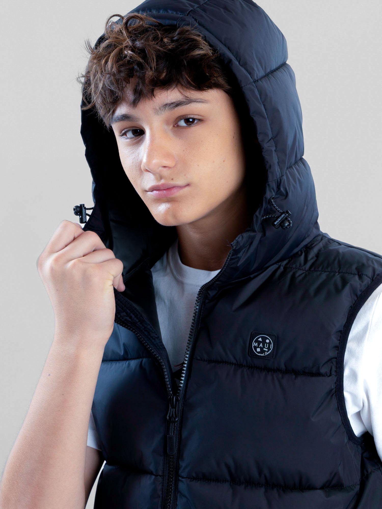 PARKA SOLARIS NEGRO INFANTIL MAUI AND SONS - 4