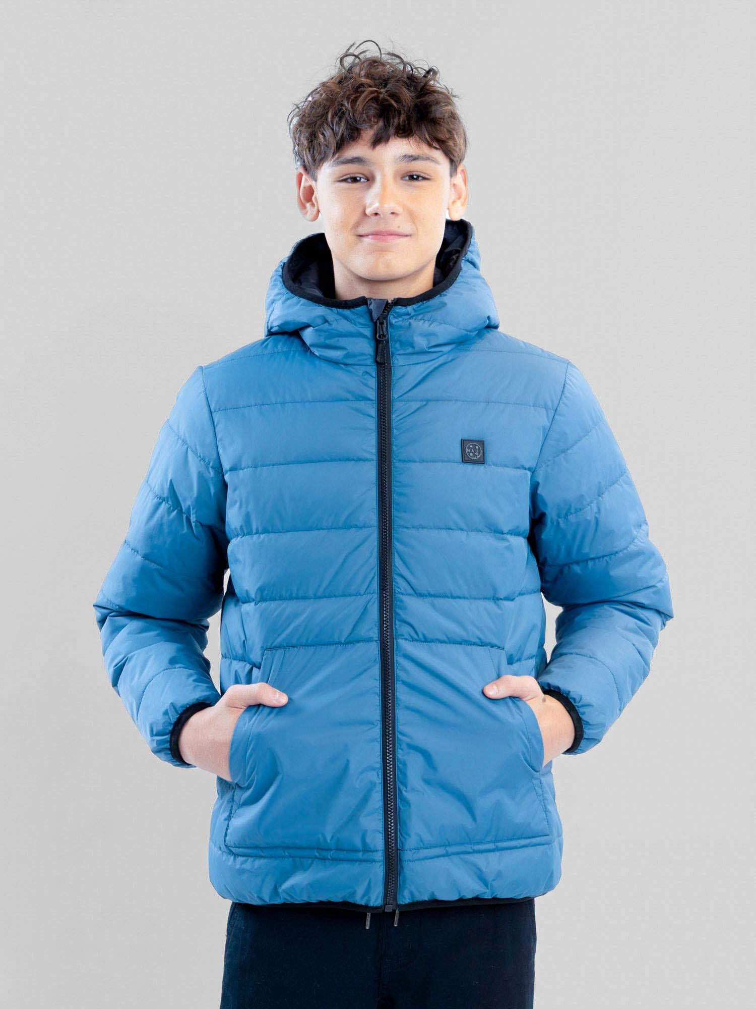 PARKA REVERSIBLE WINDY CELESTE INFANTIL MAUI AND SONS - 1