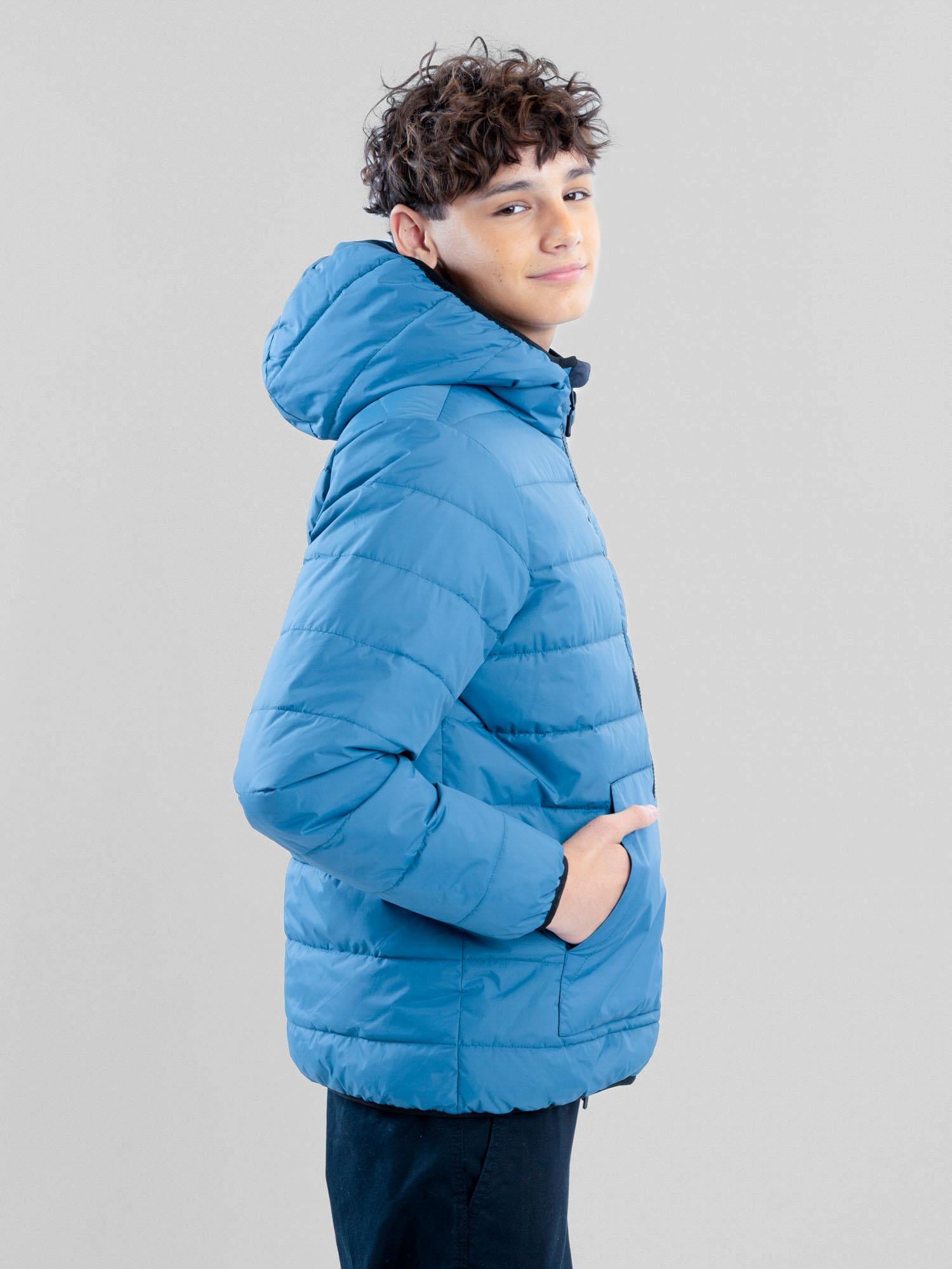 PARKA REVERSIBLE WINDY CELESTE INFANTIL MAUI AND SONS - 2