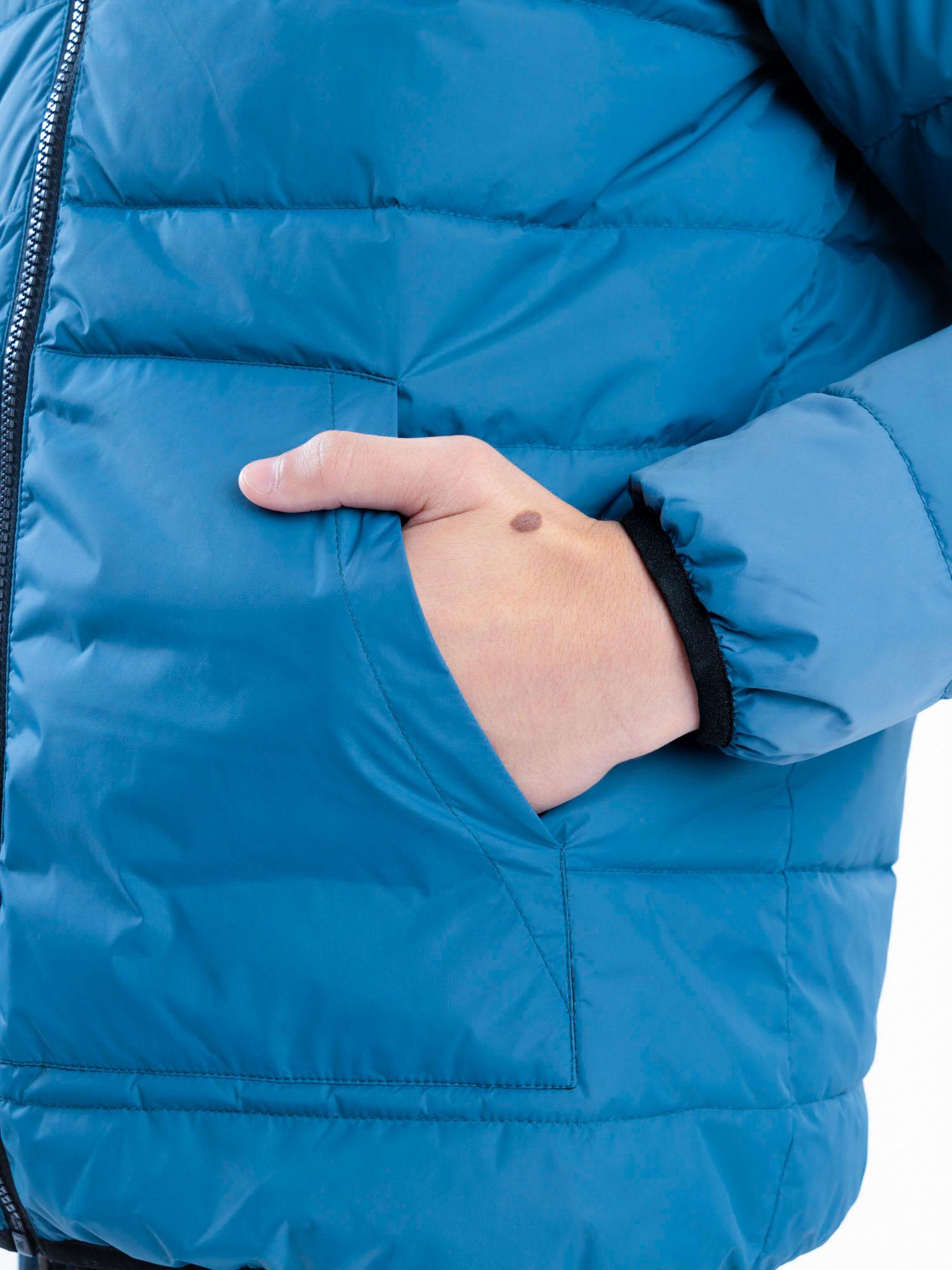 PARKA REVERSIBLE WINDY CELESTE INFANTIL MAUI AND SONS - 5