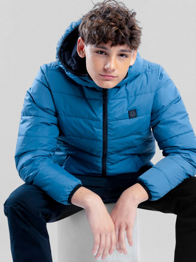 PARKA REVERSIBLE WINDY CELESTE INFANTIL MAUI AND SONS - 8