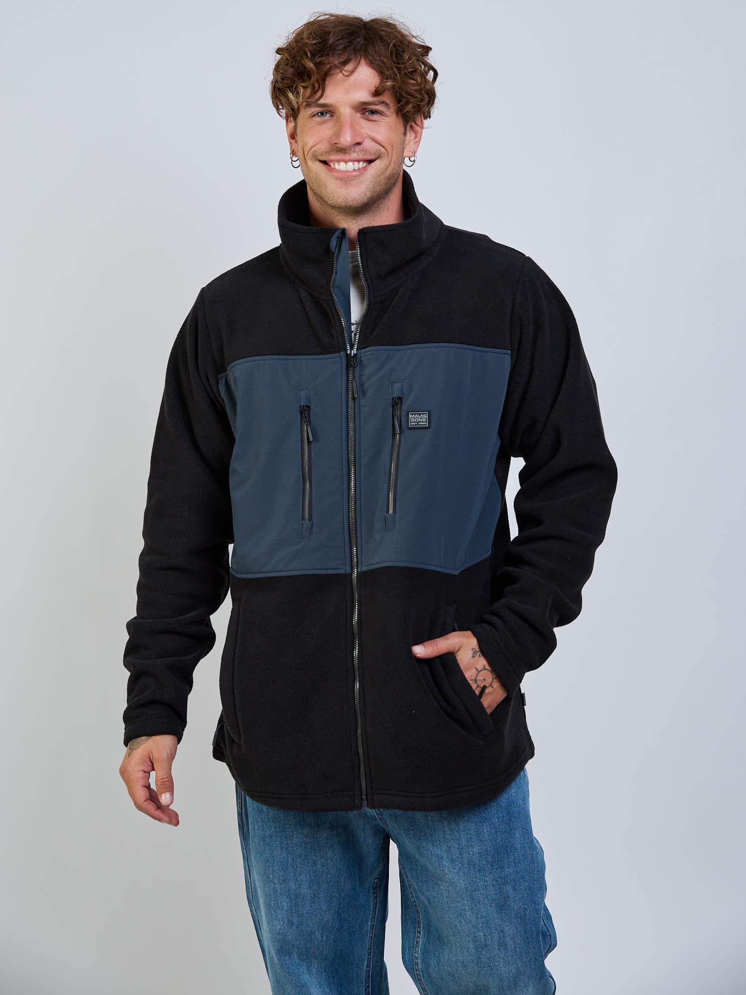 POLERON POLAR TACTICAL NEGRO HOMBRE MAUI AND SONS - 1