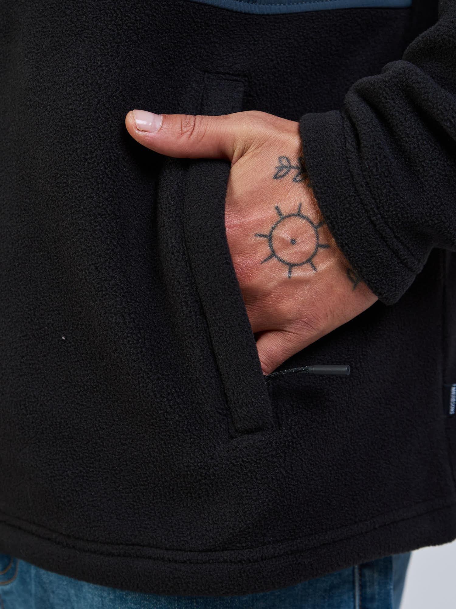 POLERON POLAR TACTICAL NEGRO HOMBRE MAUI AND SONS - 7