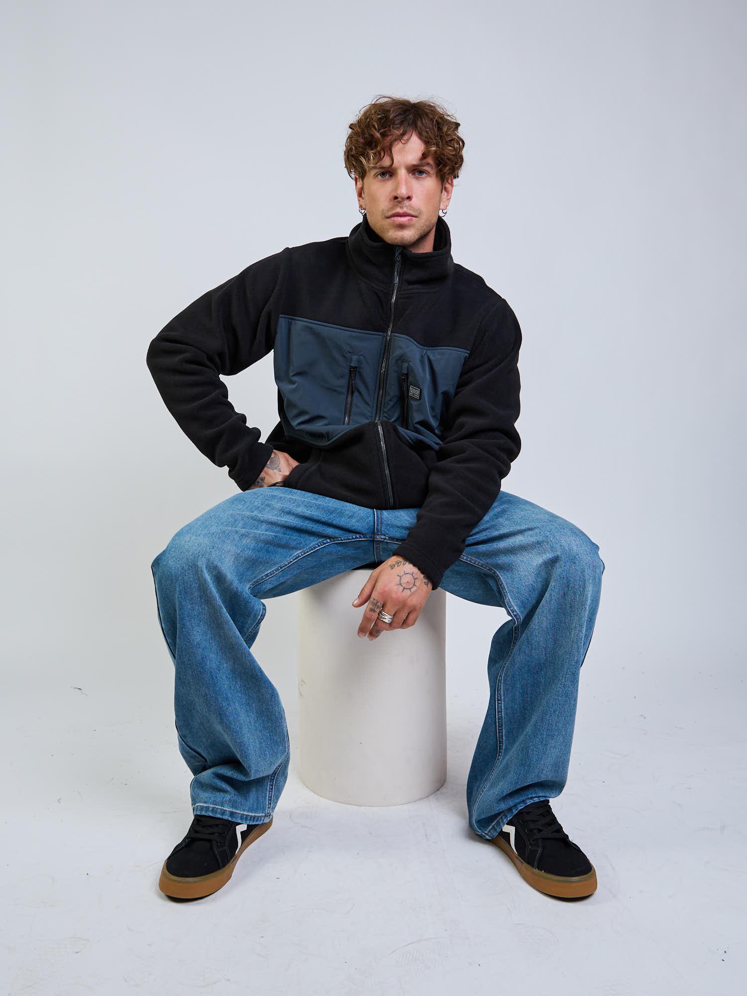 POLERON POLAR TACTICAL NEGRO HOMBRE MAUI AND SONS - 8