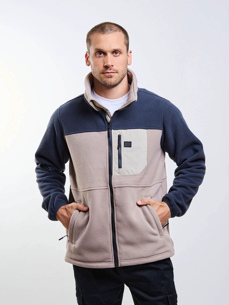 POLERON POLAR SANDSTORM BEIGE HOMBRE MAUI AND SONS - 1