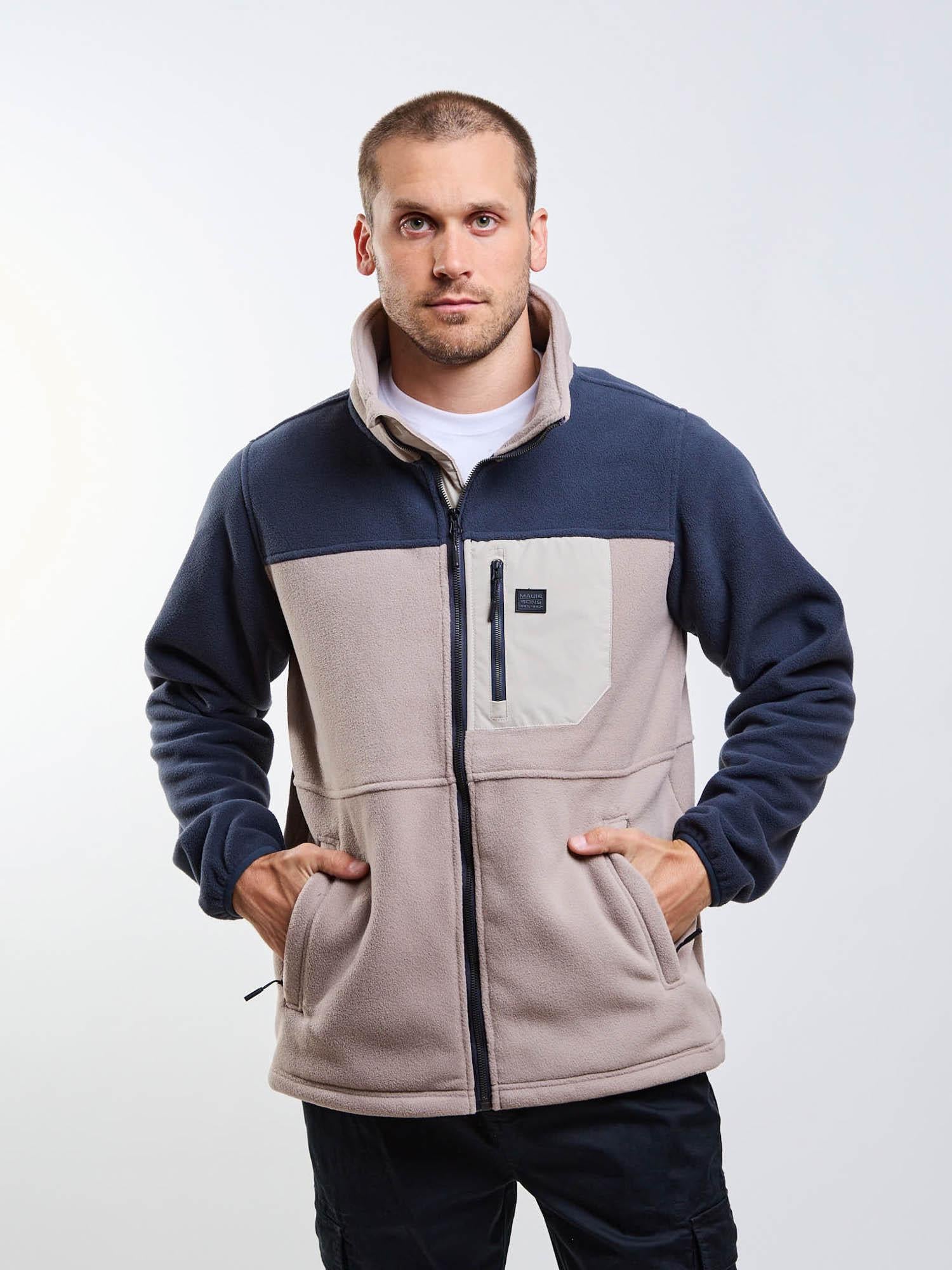 POLERON POLAR SANDSTORM BEIGE HOMBRE MAUI AND SONS - 1