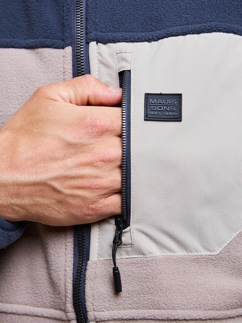 POLERON POLAR SANDSTORM BEIGE HOMBRE MAUI AND SONS - 5