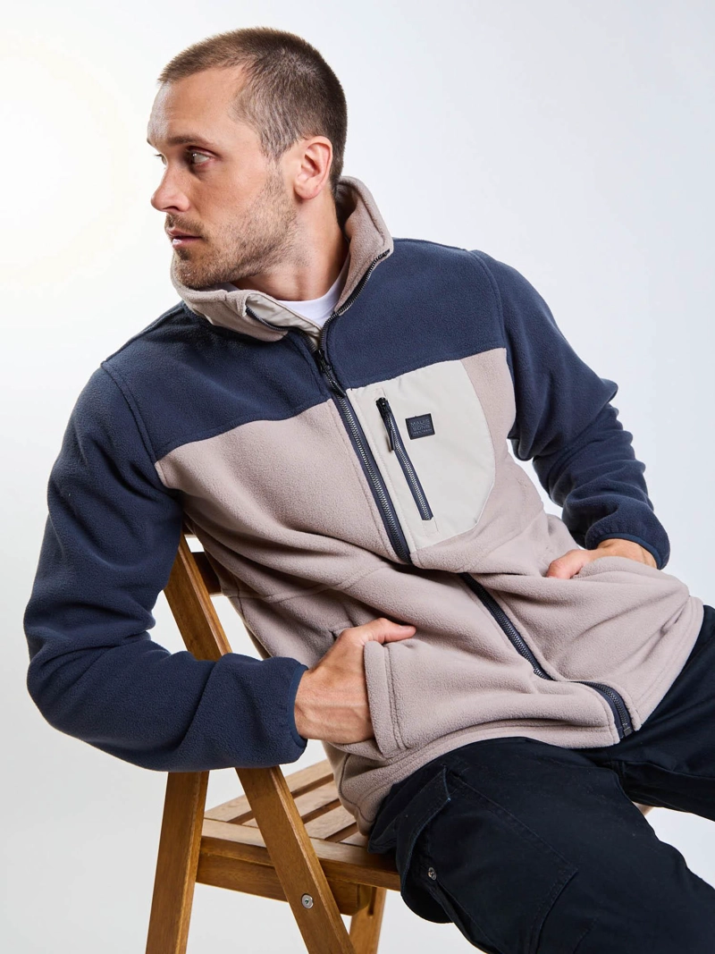 POLERON POLAR SANDSTORM BEIGE HOMBRE MAUI AND SONS - 8