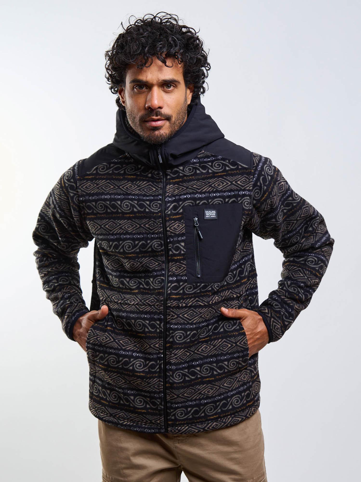 POLERON POLAR ANDEAN MULTICOLOR HOMBRE MAUI AND SONS - 4