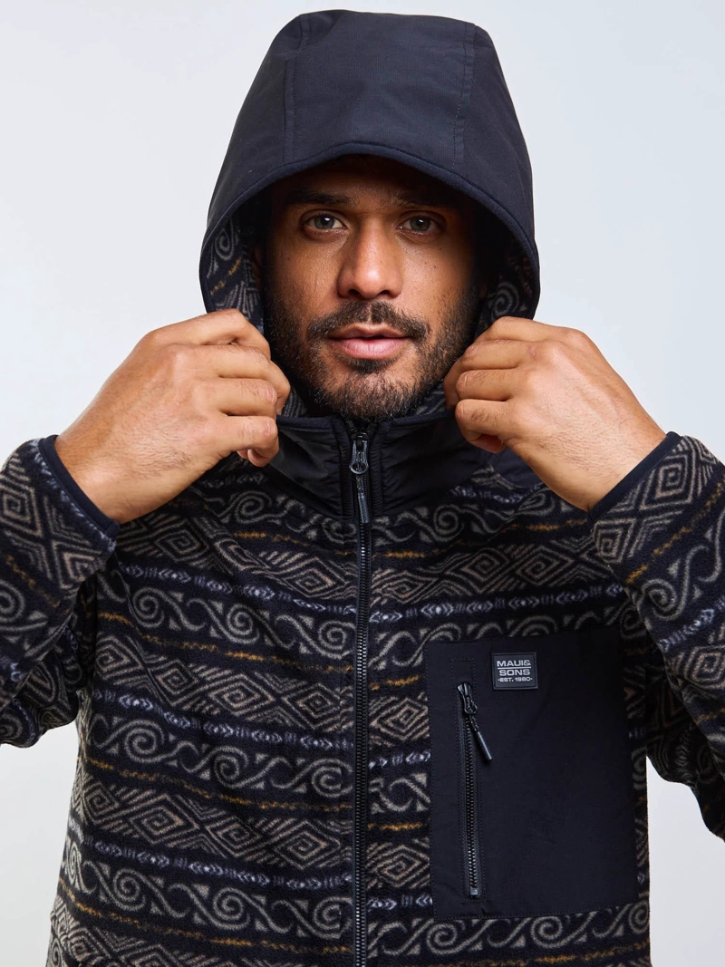 POLERON POLAR ANDEAN MULTICOLOR HOMBRE MAUI AND SONS - 7