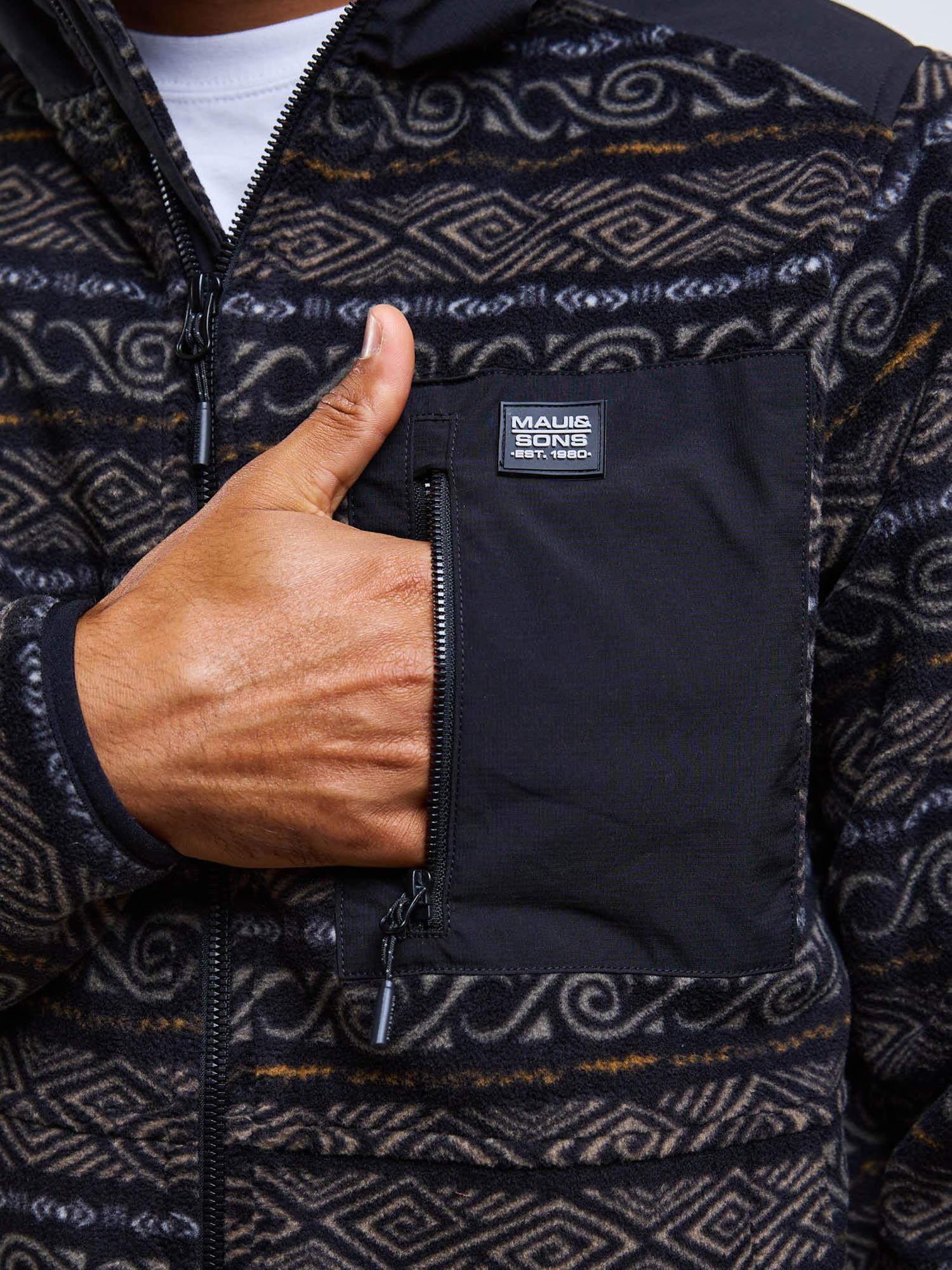 POLERON POLAR ANDEAN MULTICOLOR HOMBRE MAUI AND SONS - 8