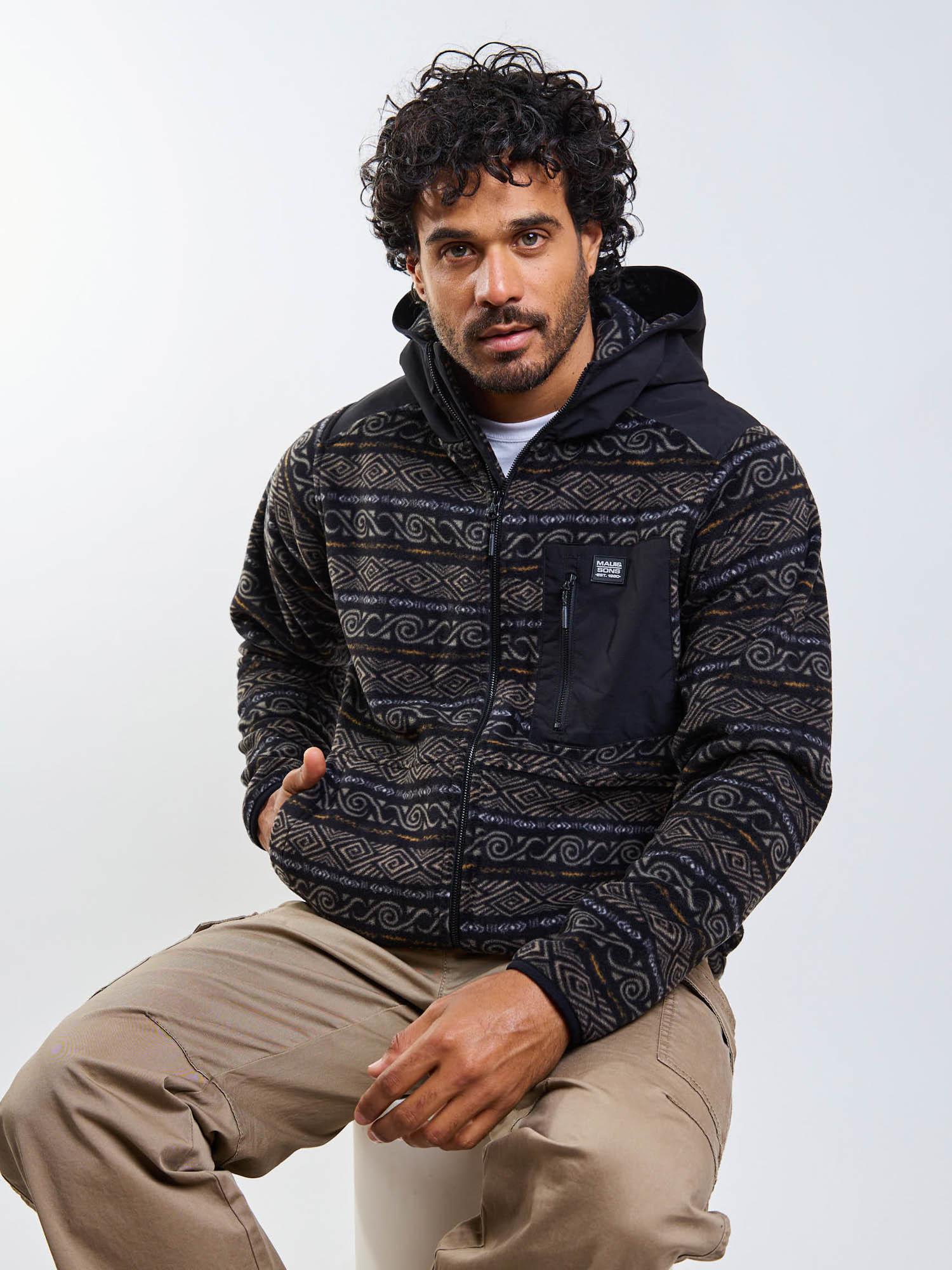 POLERON POLAR ANDEAN MULTICOLOR HOMBRE MAUI AND SONS - 9