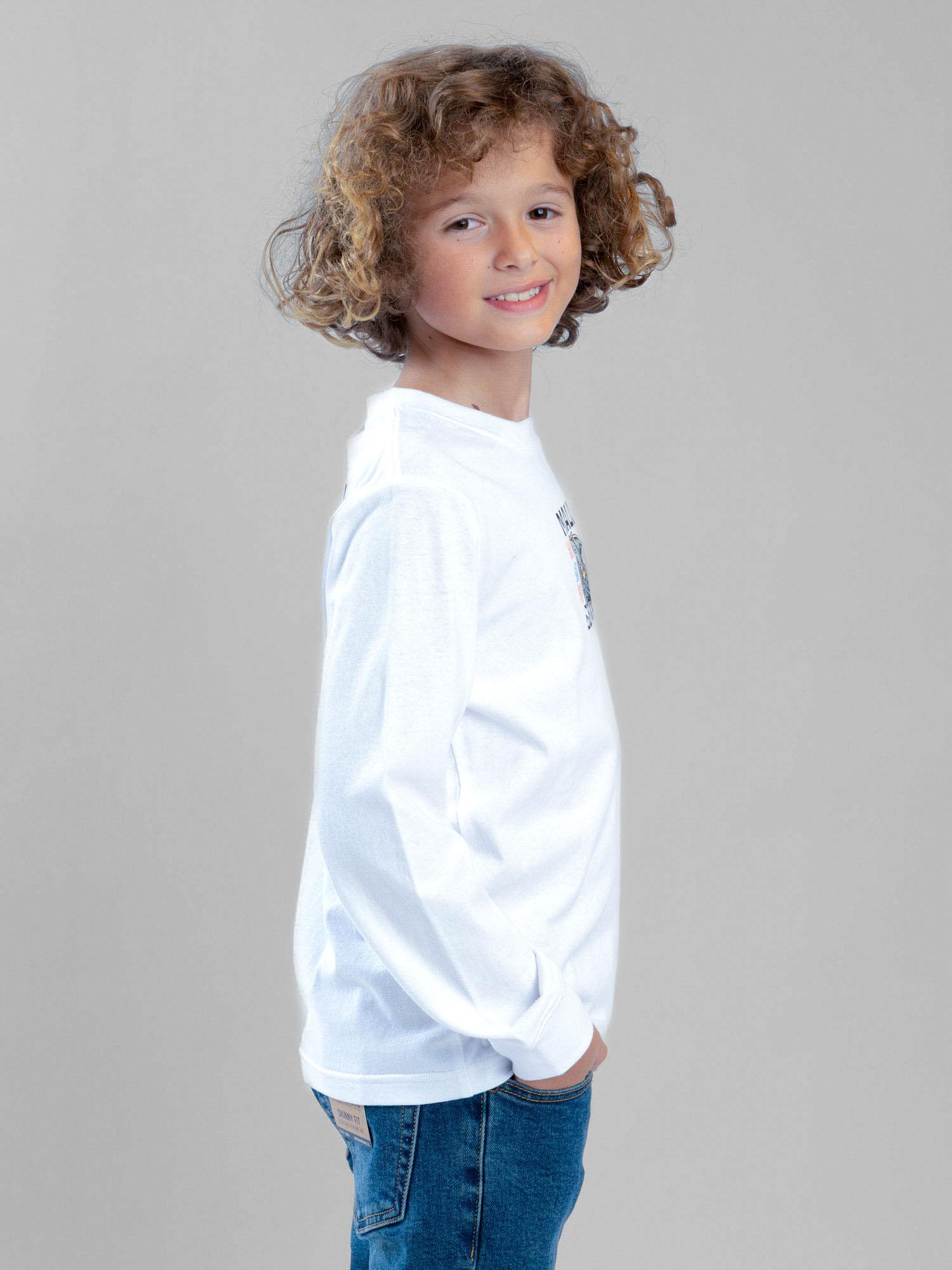 POLERA ML SHARK BLANCO INFANTIL MAUI AND SONS - 2