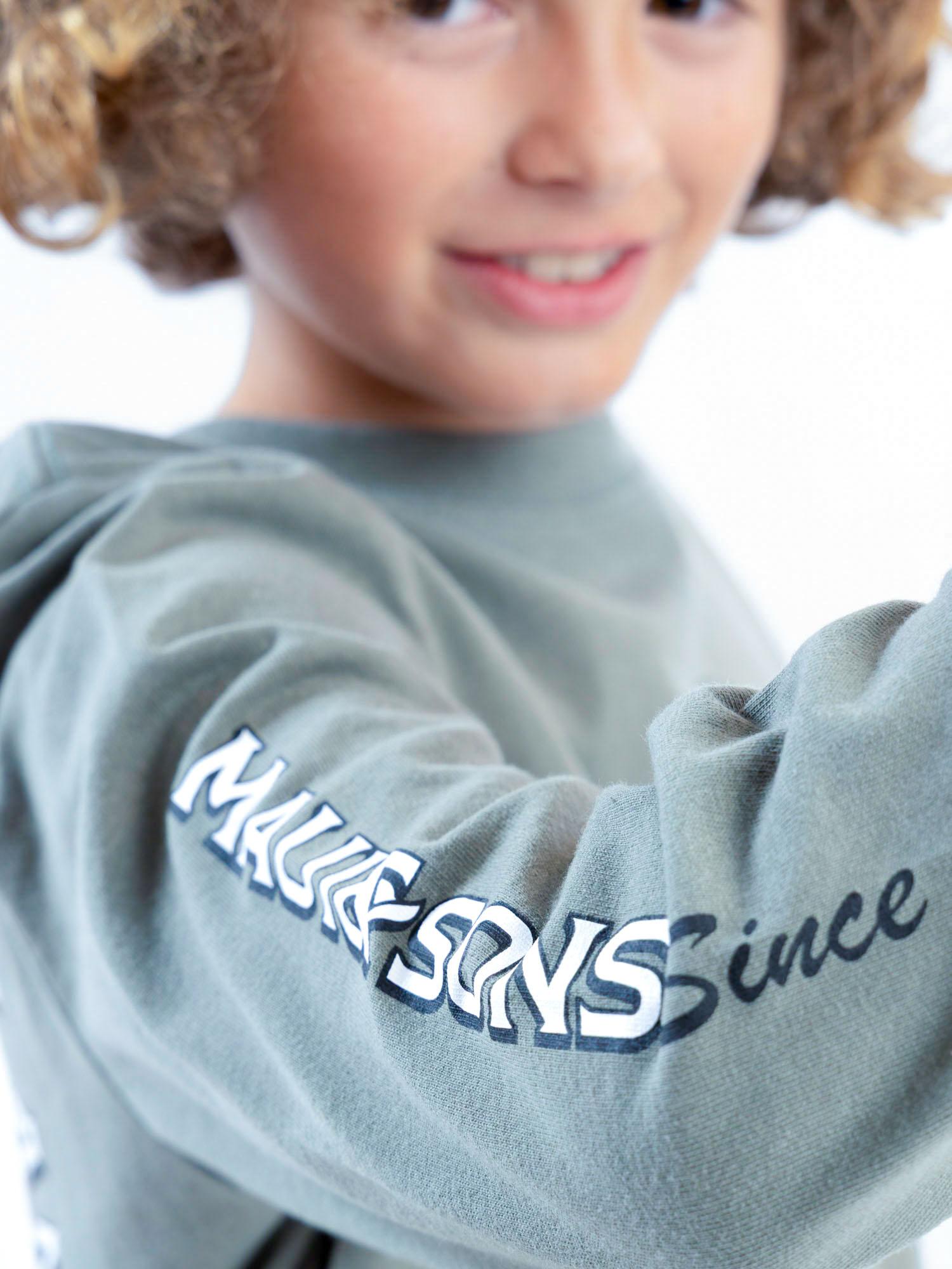 POLERA ML ETERNAL FLAME VERDE INFANTIL MAUI AND SONS - 5