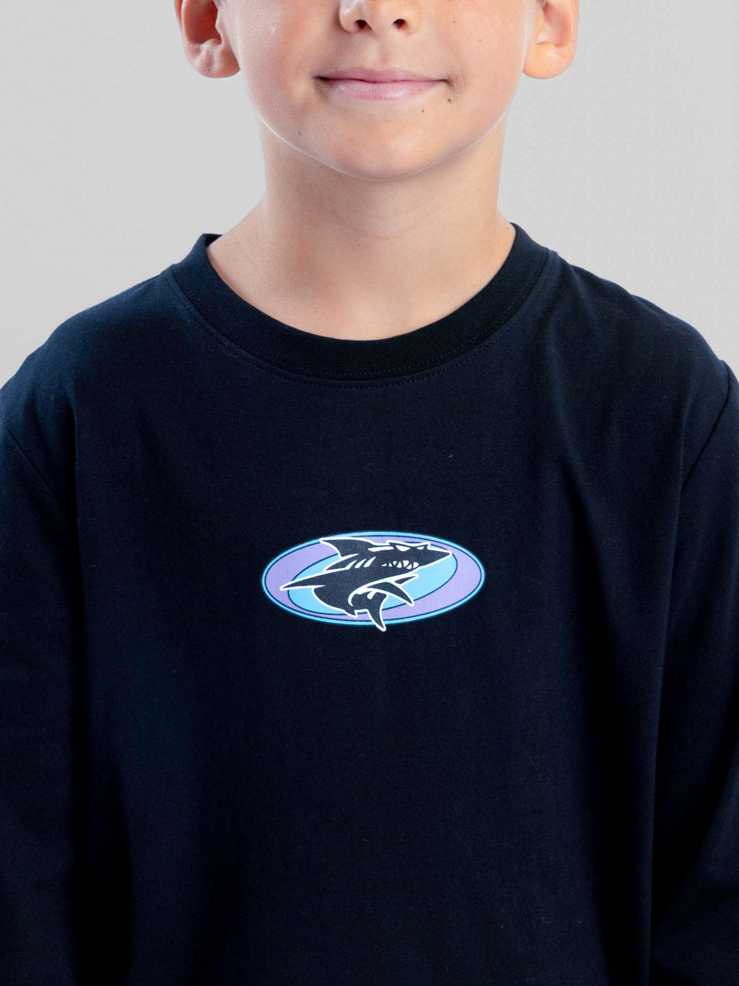 POLERA ML COASTWARDYL  NEGRO INFANTIL MAUI AND SONS - 5