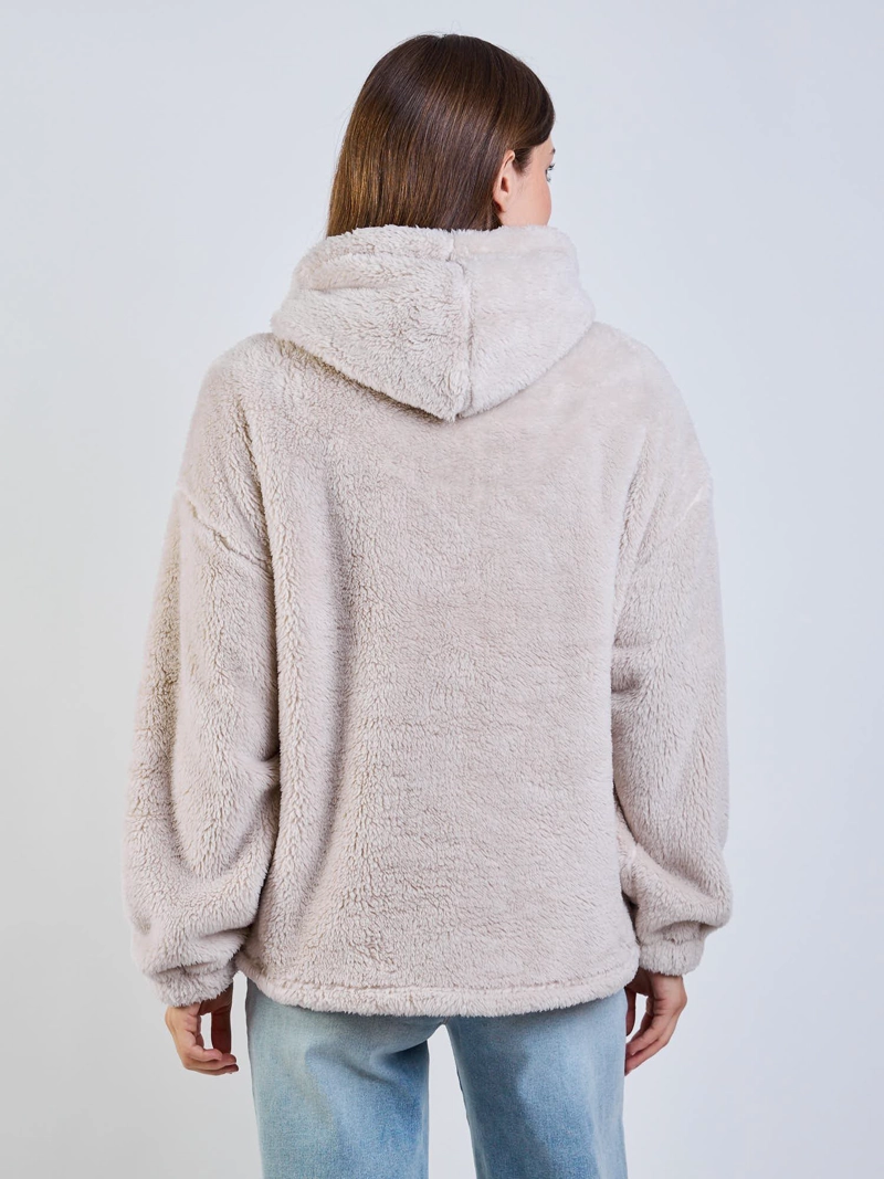 POLERON CHIPORRO NIMBUS BEIGE MUJER MAUI AND SONS - 2