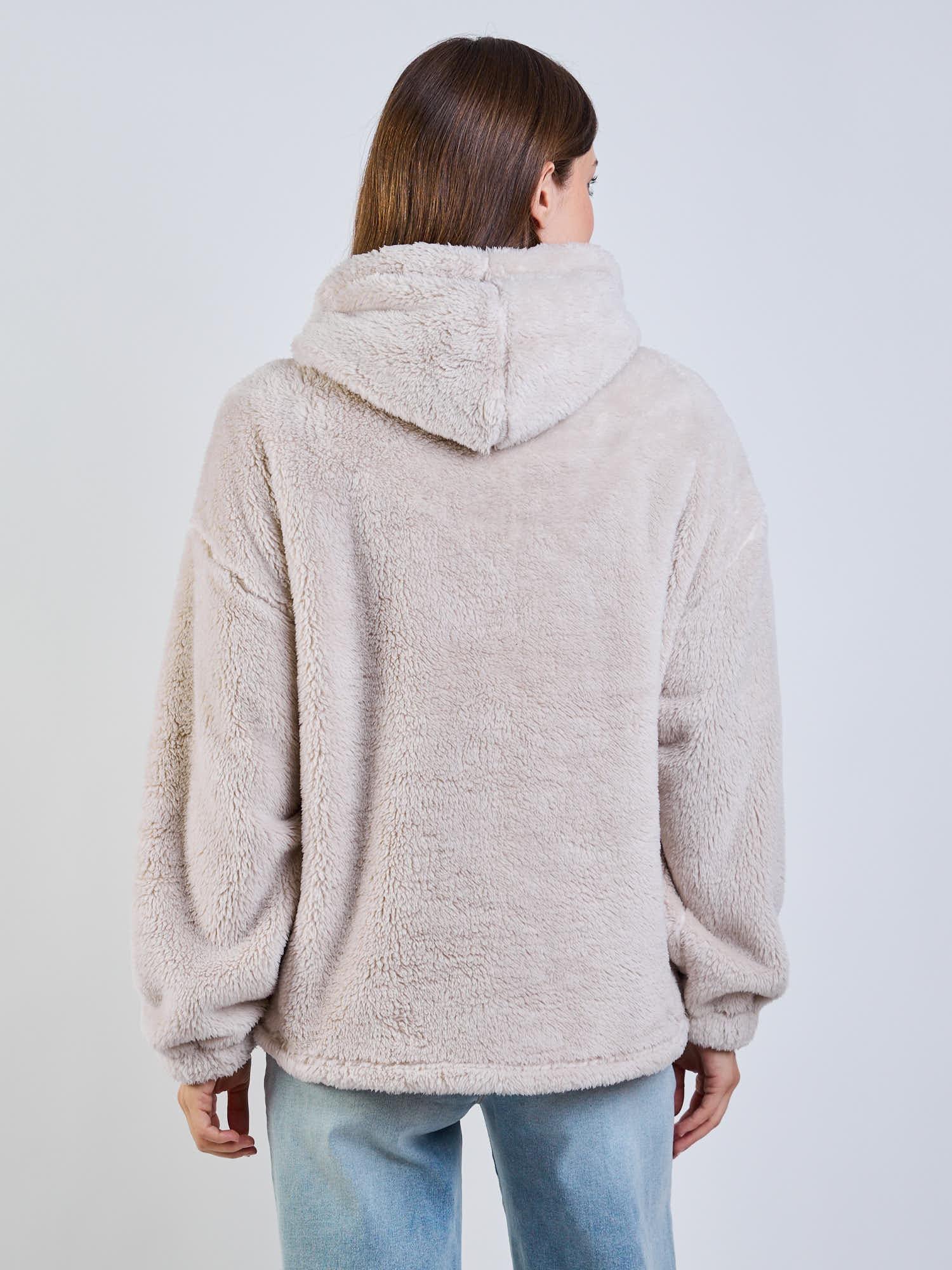 POLERON CHIPORRO NIMBUS BEIGE MUJER MAUI AND SONS - 2