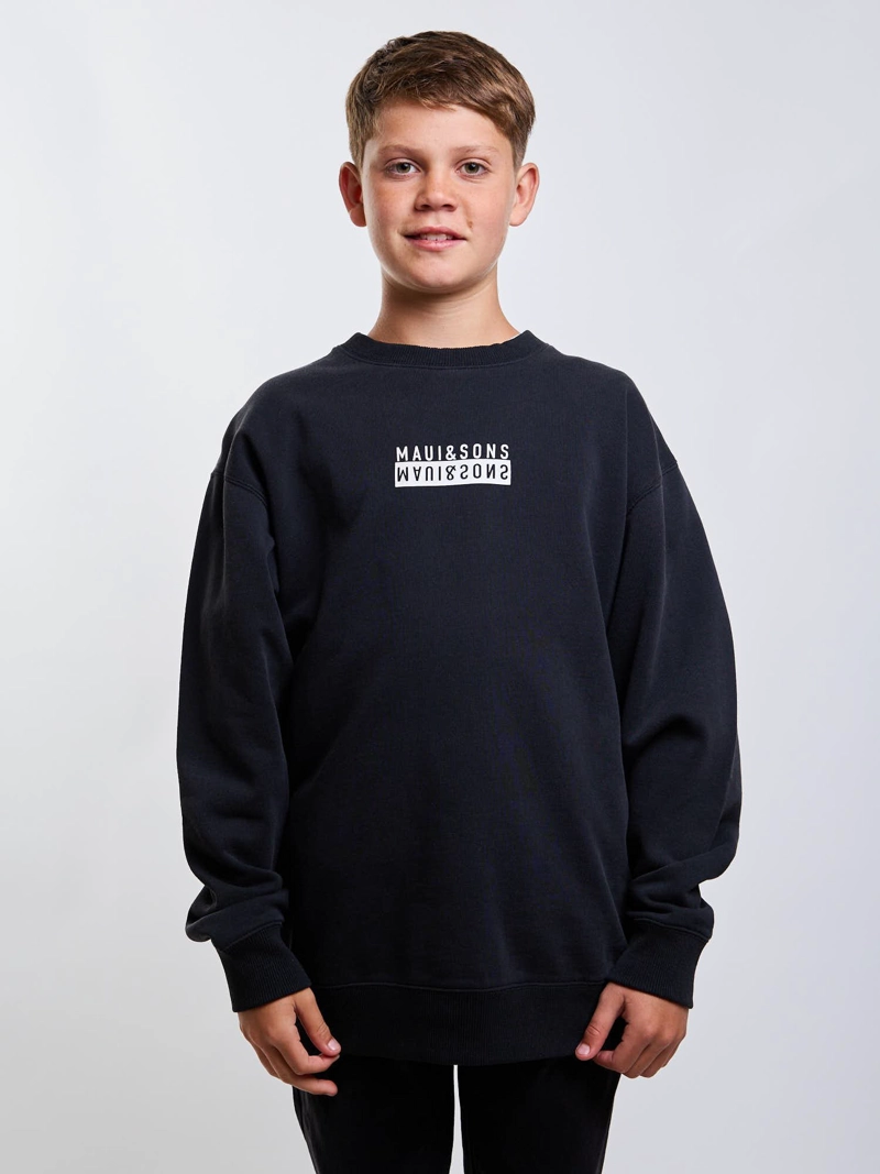 POLERON CR ROAMER NEGRO INFANTIL MAUI AND SONS - 1