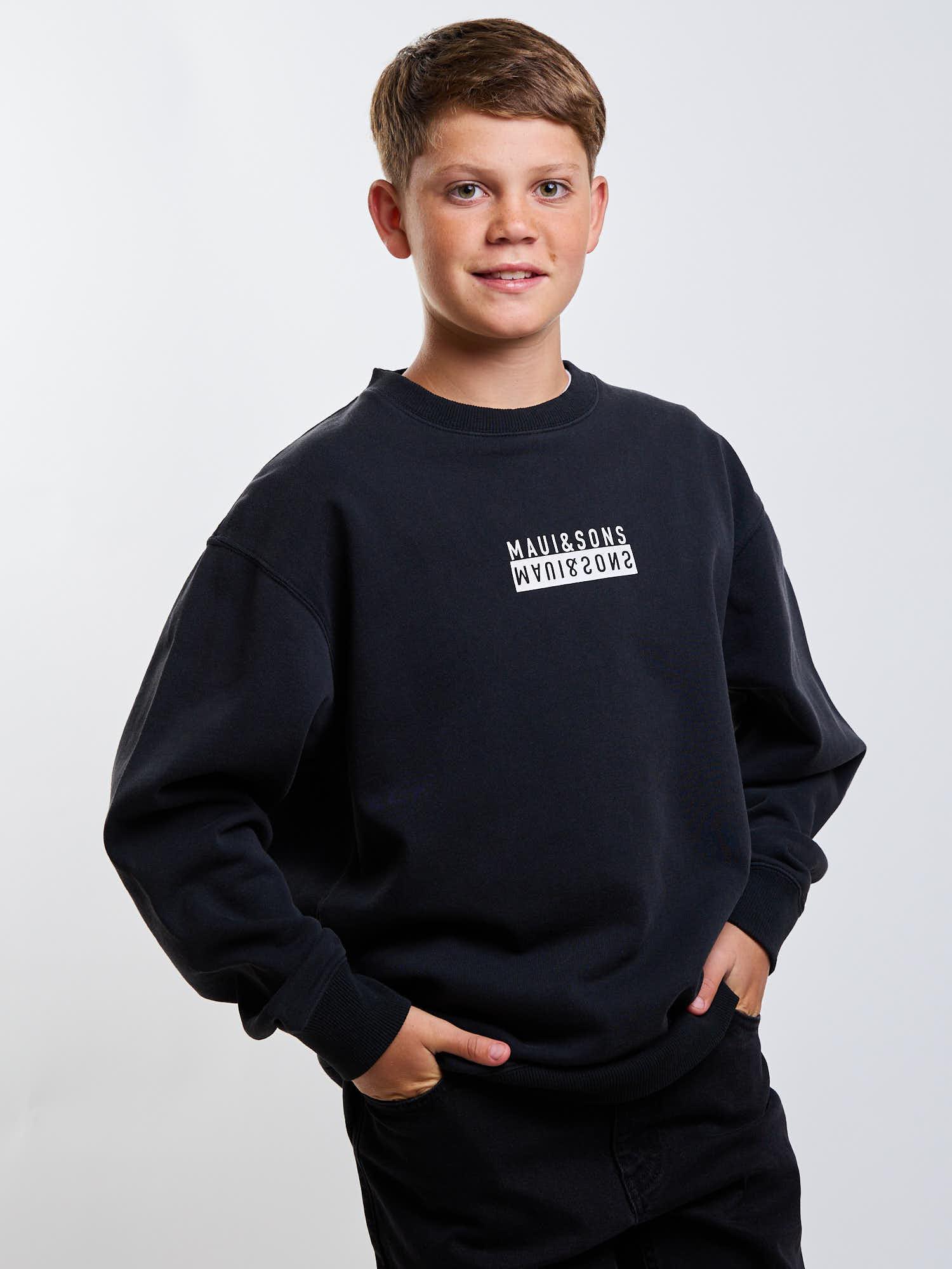 POLERON CR ROAMER NEGRO INFANTIL MAUI AND SONS - 5