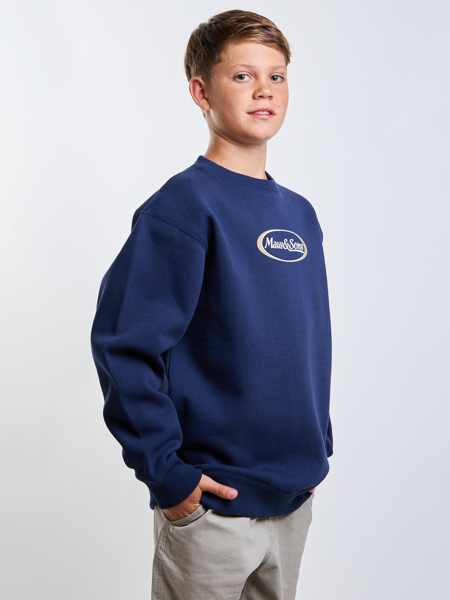 POLERON CR SHORE AZUL INFANTIL MAUI AND SONS - 5