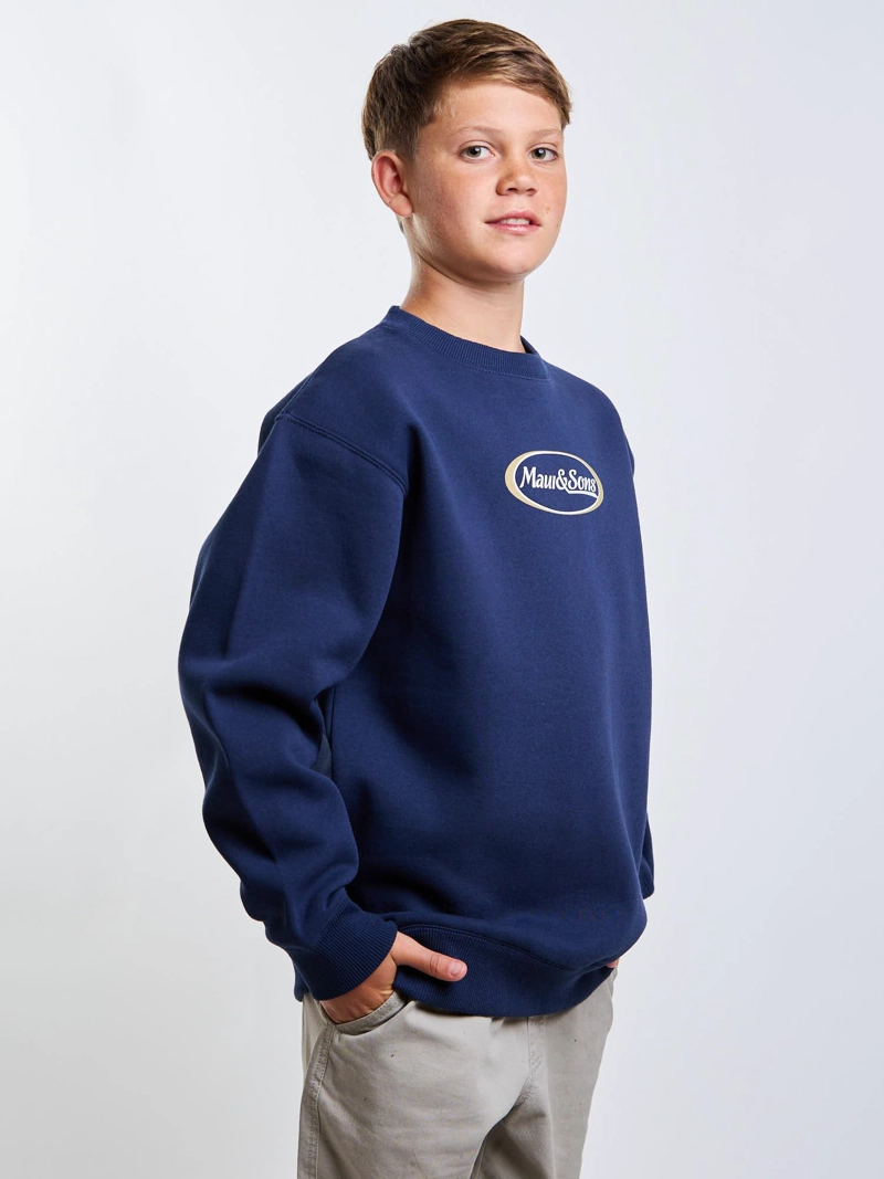 POLERON CR SHORE AZUL INFANTIL MAUI AND SONS - 5