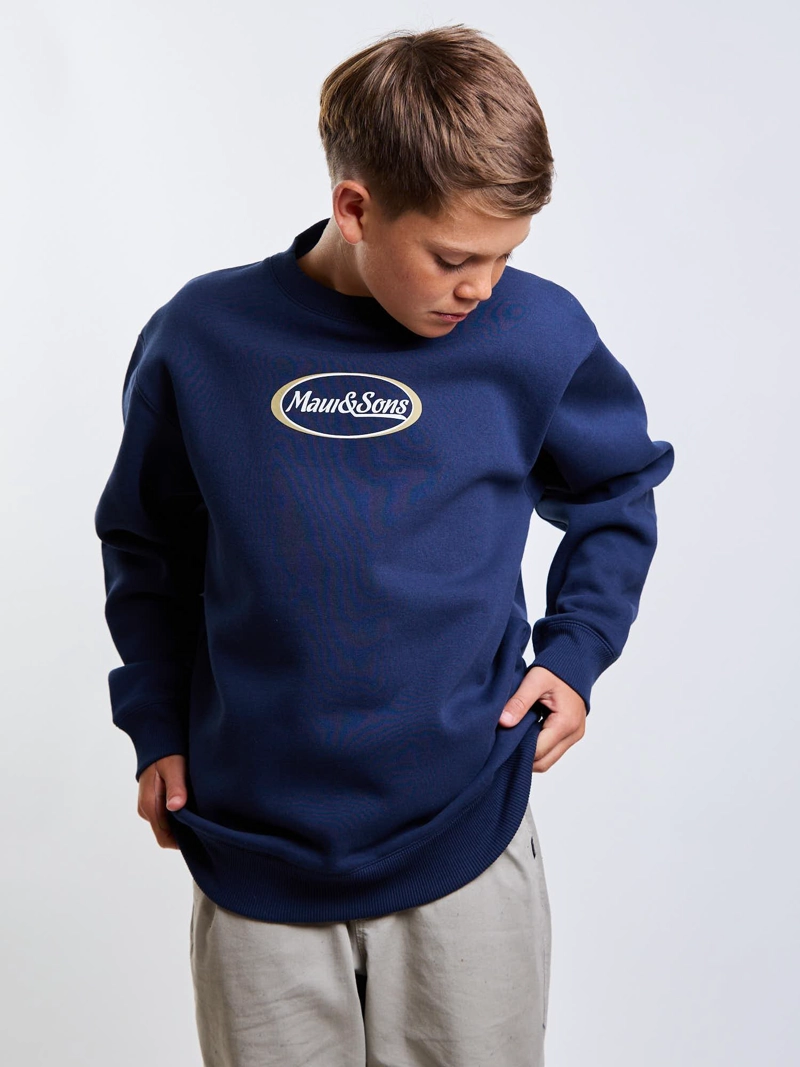 POLERON CR SHORE AZUL INFANTIL MAUI AND SONS - 6