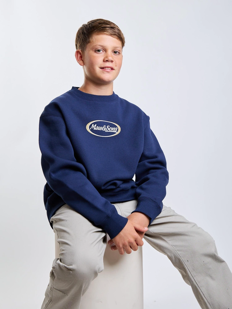 POLERON CR SHORE AZUL INFANTIL MAUI AND SONS - 7