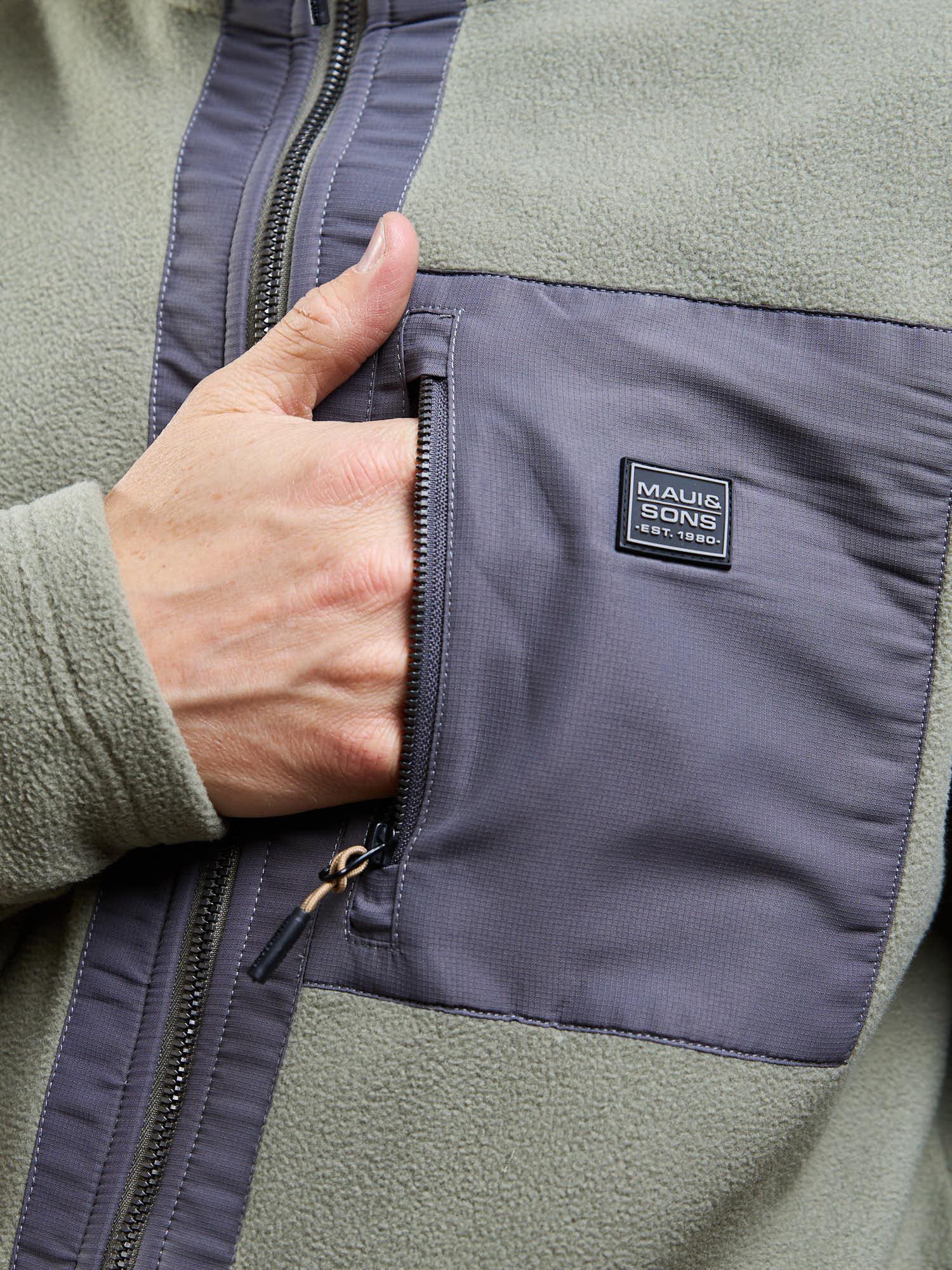 POLERON POLAR IRONCLAD VERDE HOMBRE MAUI AND SONS - 6