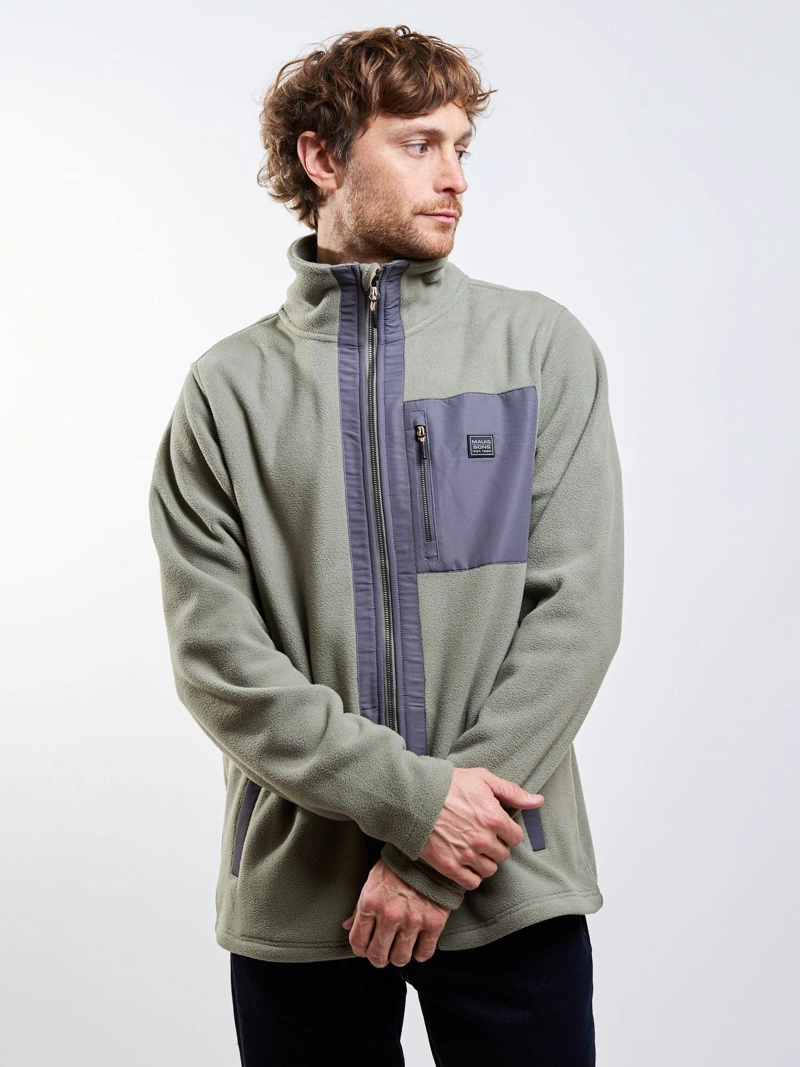 POLERON POLAR IRONCLAD VERDE HOMBRE MAUI AND SONS - 8