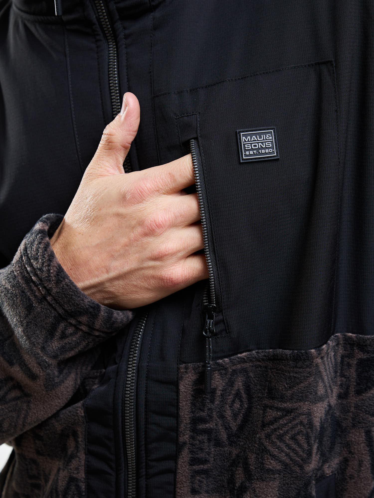 POLERON POLAR SIGNS MULTICOLOR HOMBRE MAUI AND SONS - 7