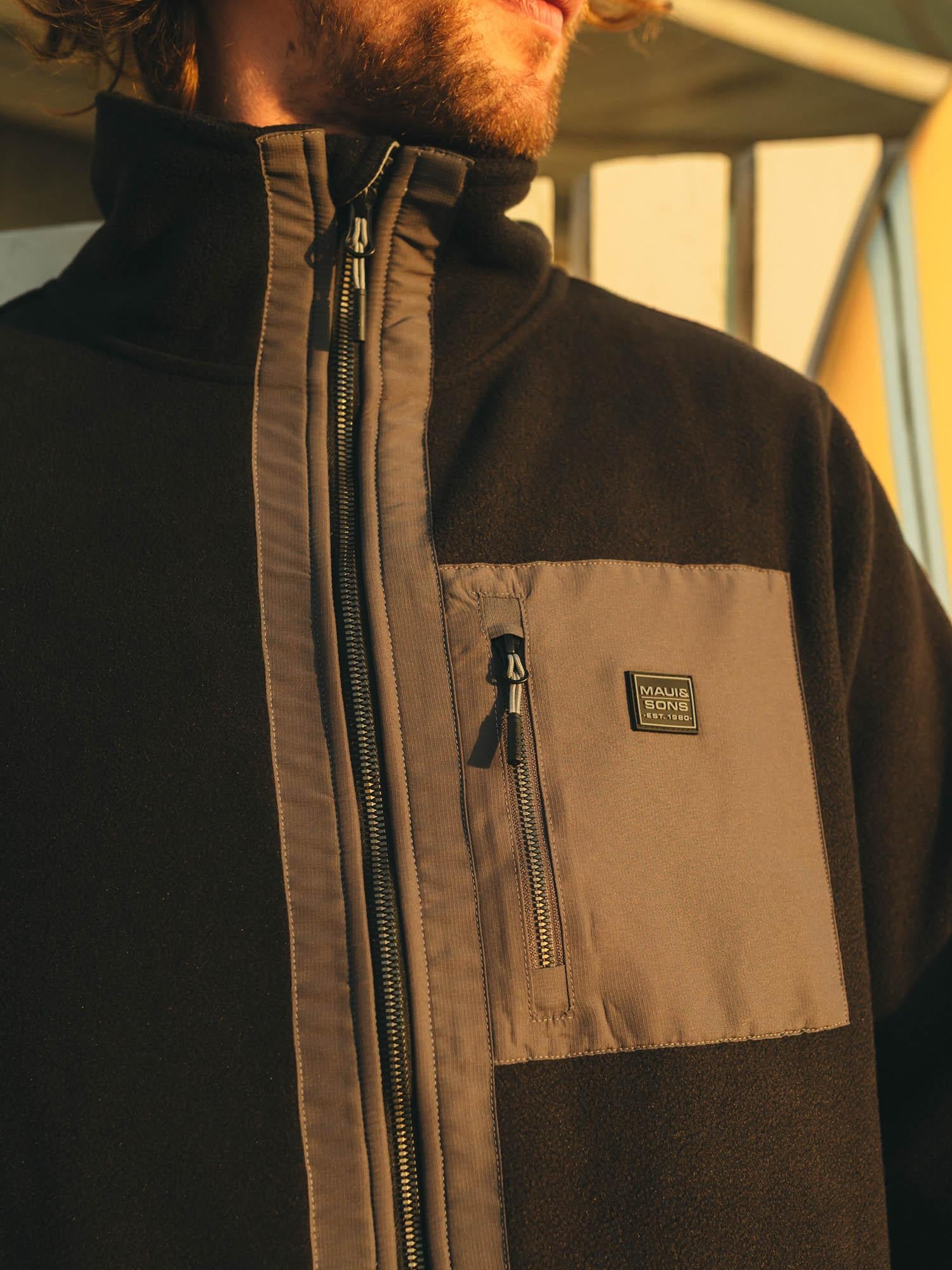 POLERON POLAR IRONCLAD NEGRO HOMBRE MAUI AND SONS - 3