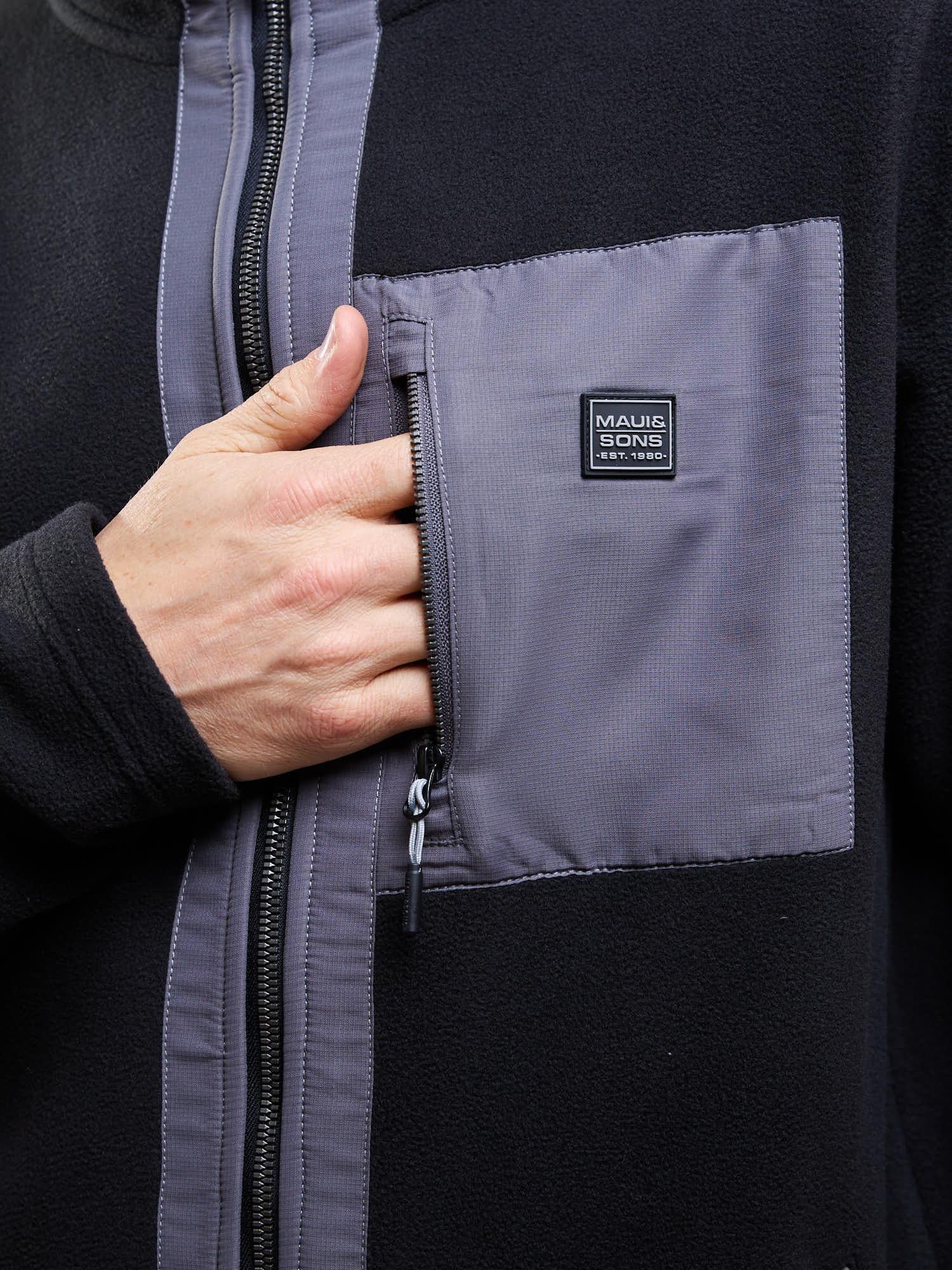 POLERON POLAR IRONCLAD NEGRO HOMBRE MAUI AND SONS - 6