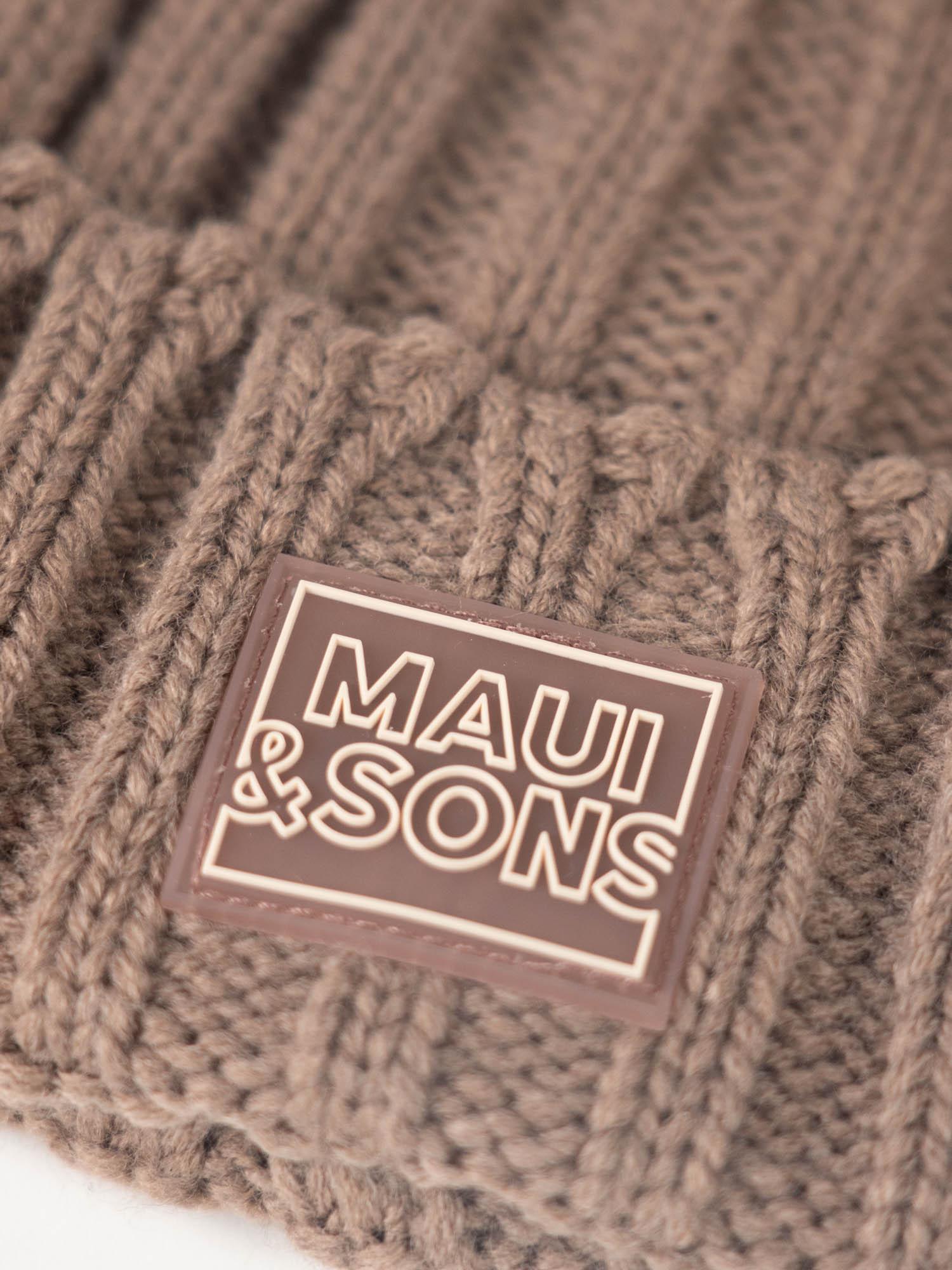 GORRO AURON BEIGE MUJER MAUI AND SONS - 3