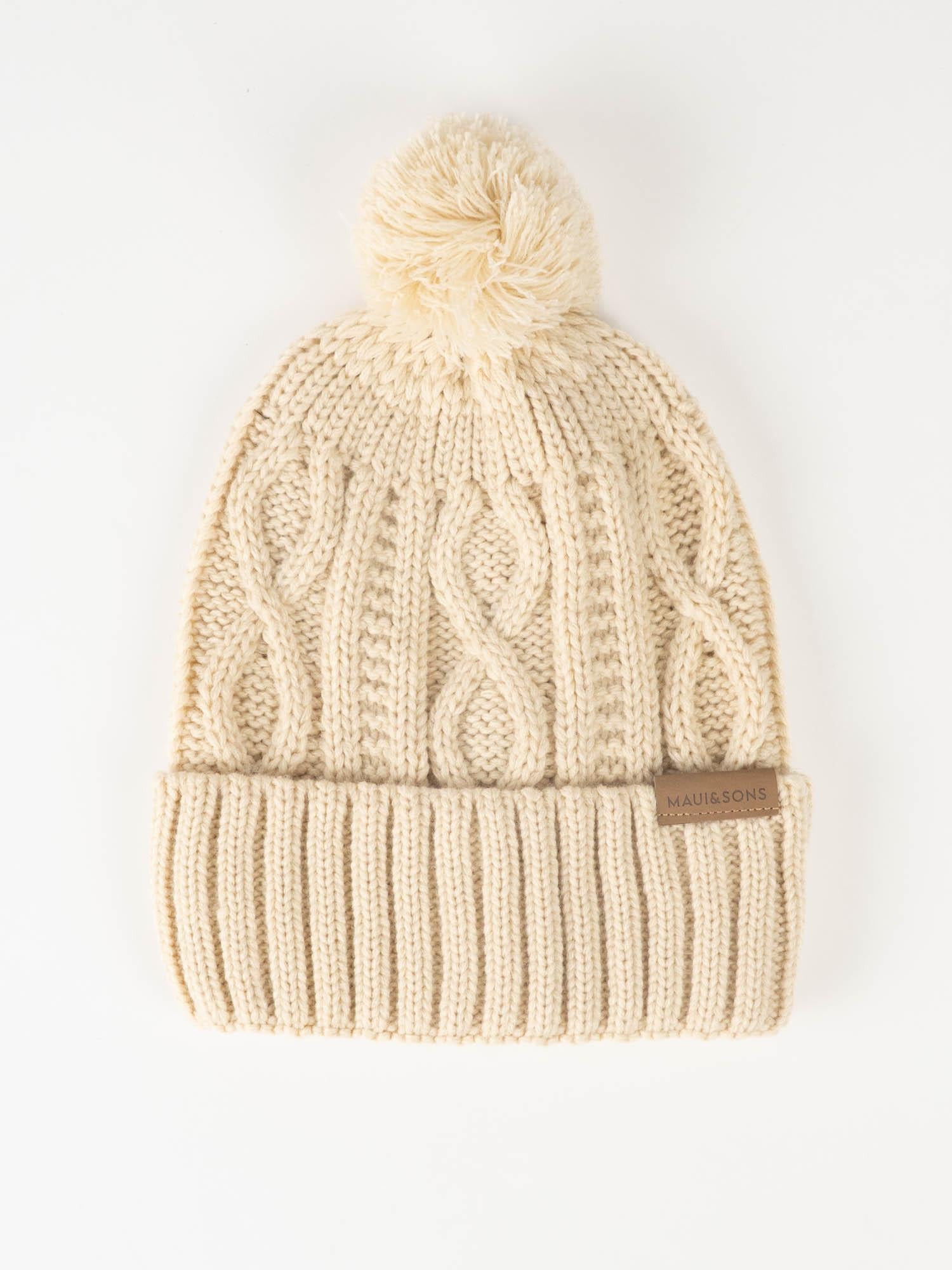 GORRO VIOLET BEIGE MUJER MAUI AND SONS - 1
