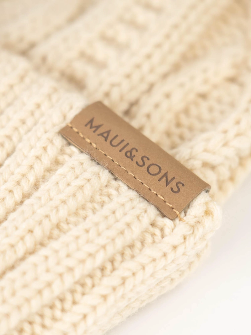 GORRO VIOLET BEIGE MUJER MAUI AND SONS - 3