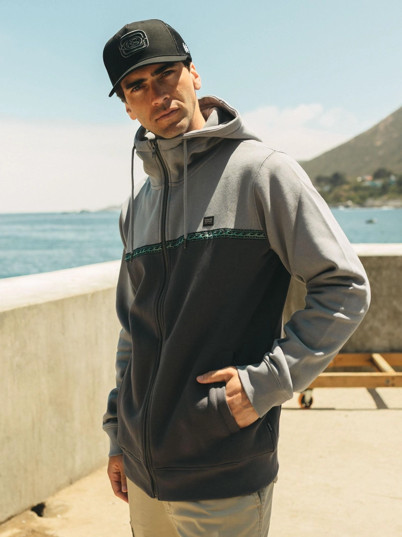 POLERON FZ SOLARA GRIS HOMBRE MAUI AND SONS - 1