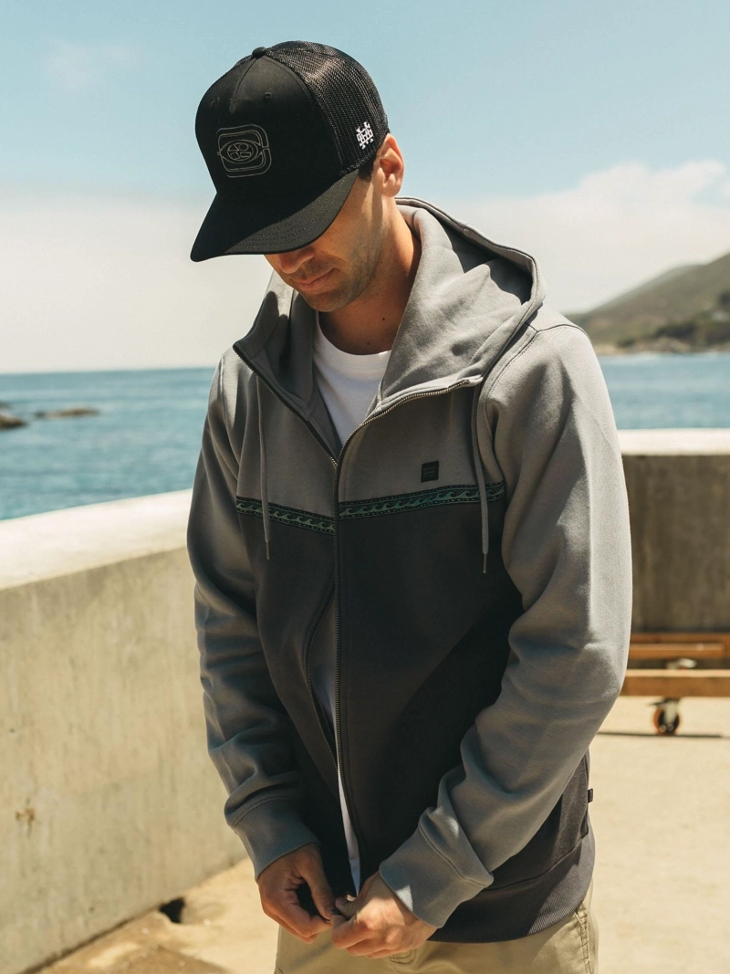 POLERON FZ SOLARA GRIS HOMBRE MAUI AND SONS - 3