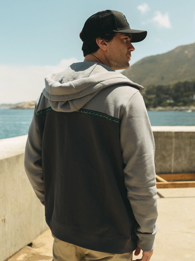 POLERON FZ SOLARA GRIS HOMBRE MAUI AND SONS - 4