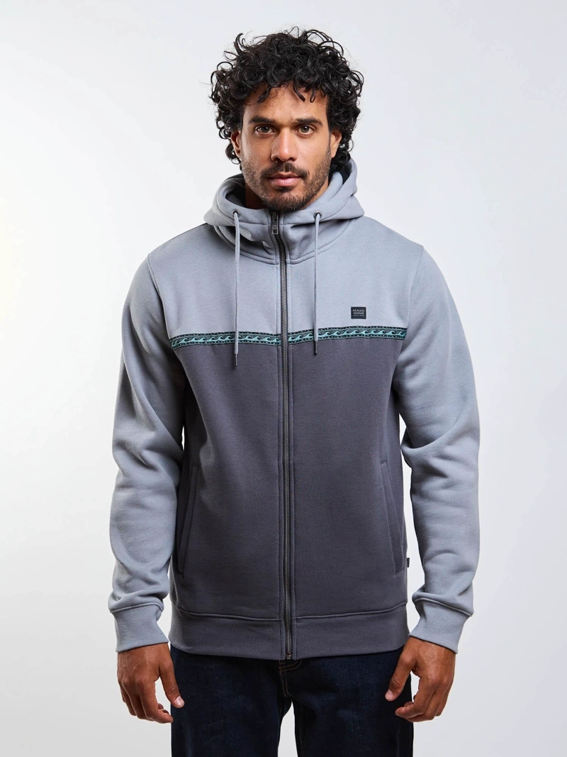 POLERON FZ SOLARA GRIS HOMBRE MAUI AND SONS - 5