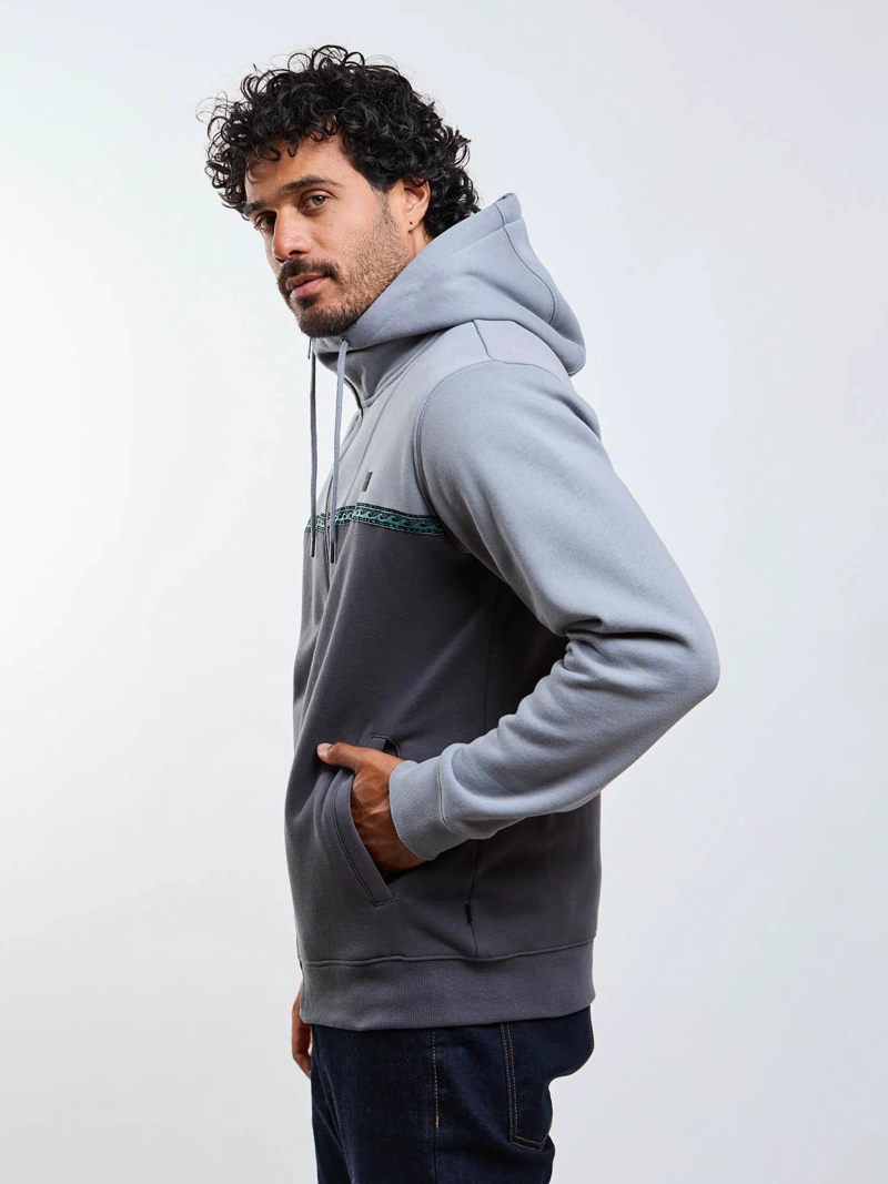 POLERON FZ SOLARA GRIS HOMBRE MAUI AND SONS - 7