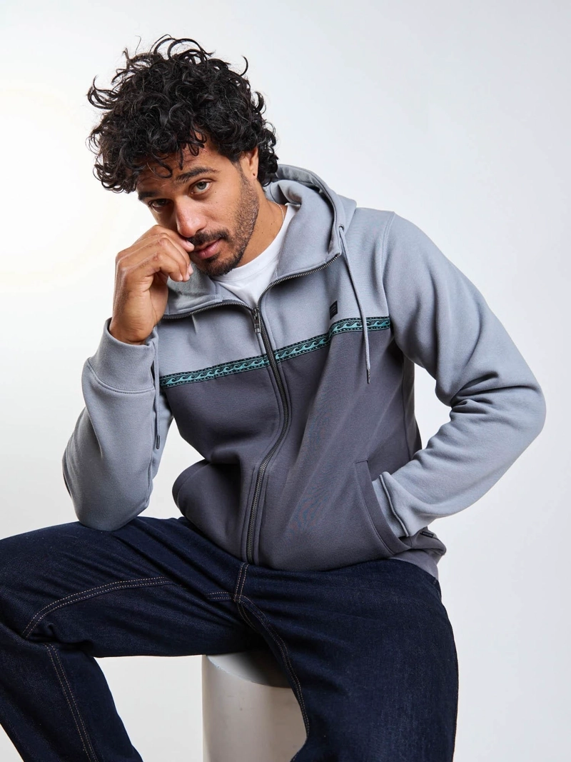 POLERON FZ SOLARA GRIS HOMBRE MAUI AND SONS - 9