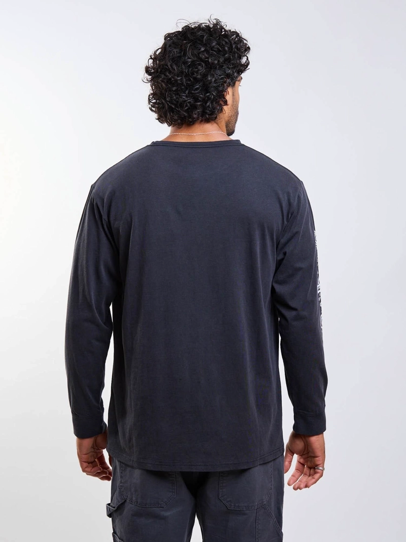 POLERA ML MAREX NEGRO HOMBRE MAUI AND SONS - 2