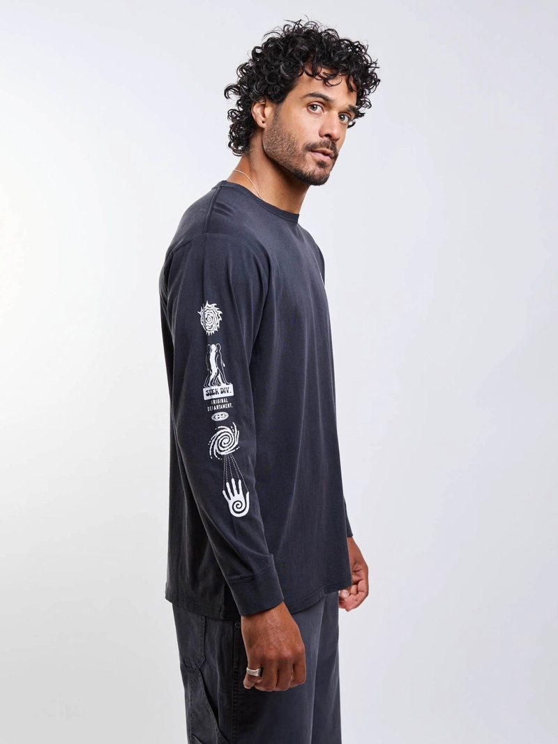 POLERA ML MAREX NEGRO HOMBRE MAUI AND SONS - 3