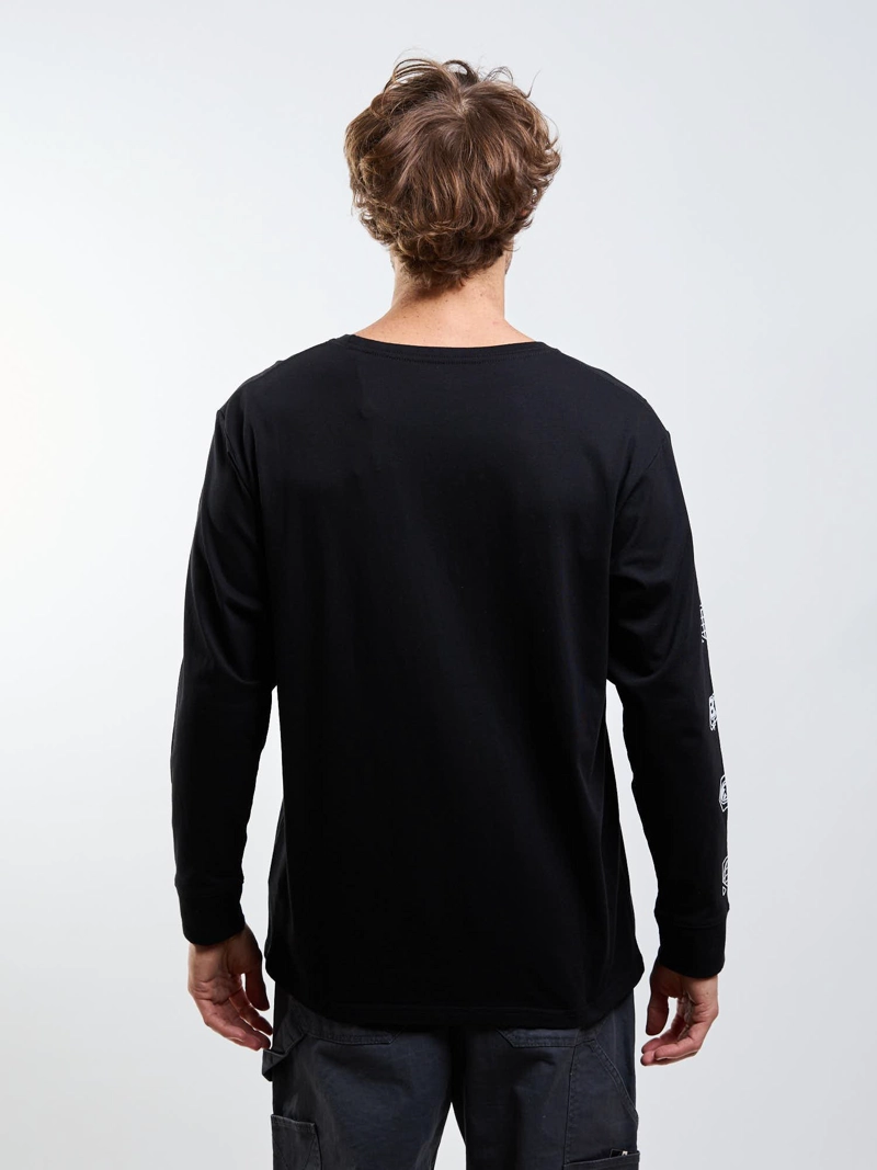 POLERA ML BARDING CO NEGRO HOMBRE MAUI AND SONS - 7