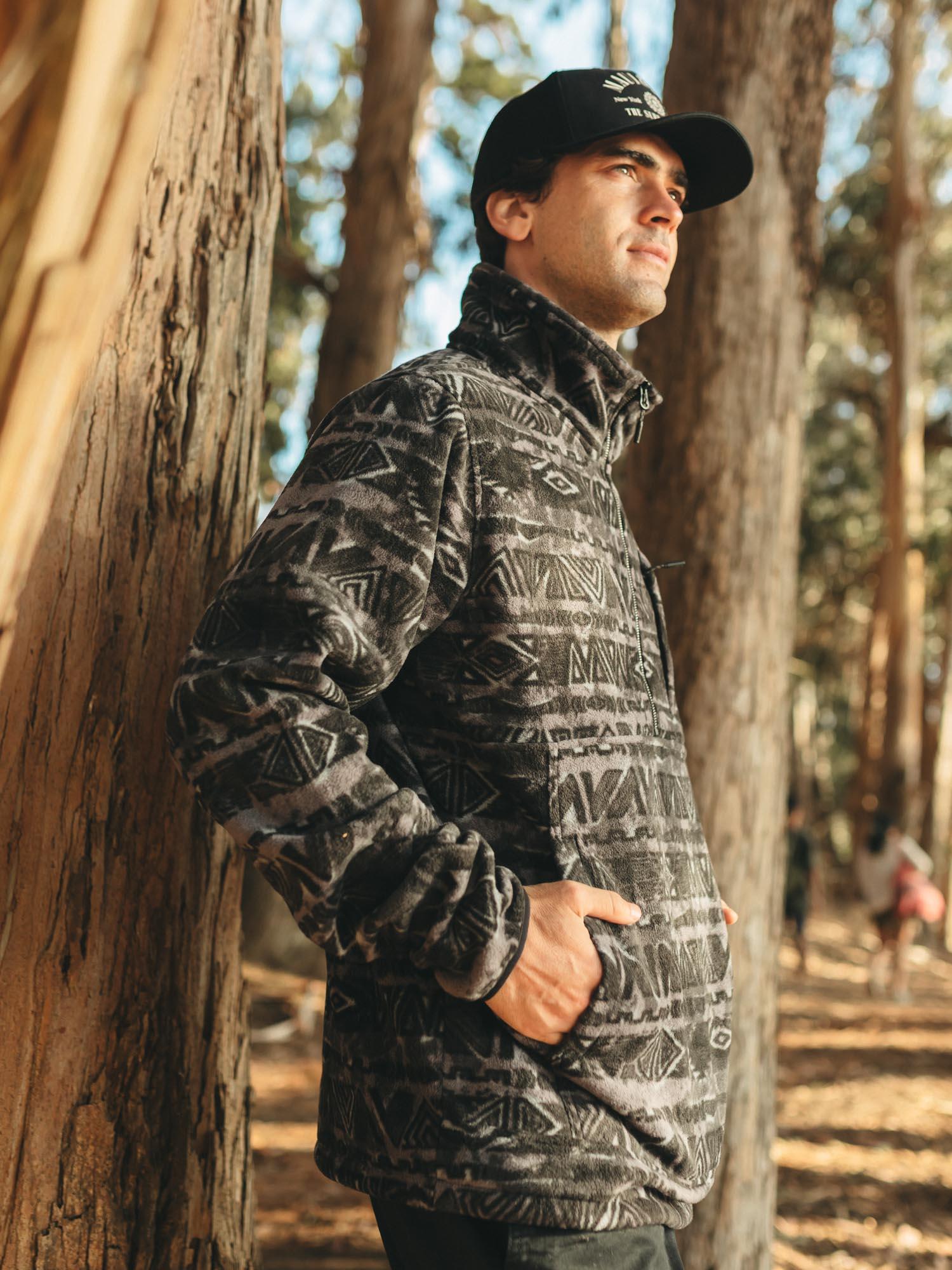POLERON POLAR ANCESTRAL LAND MULTICOLOR HOMBRE MAUI AND SONS - 2