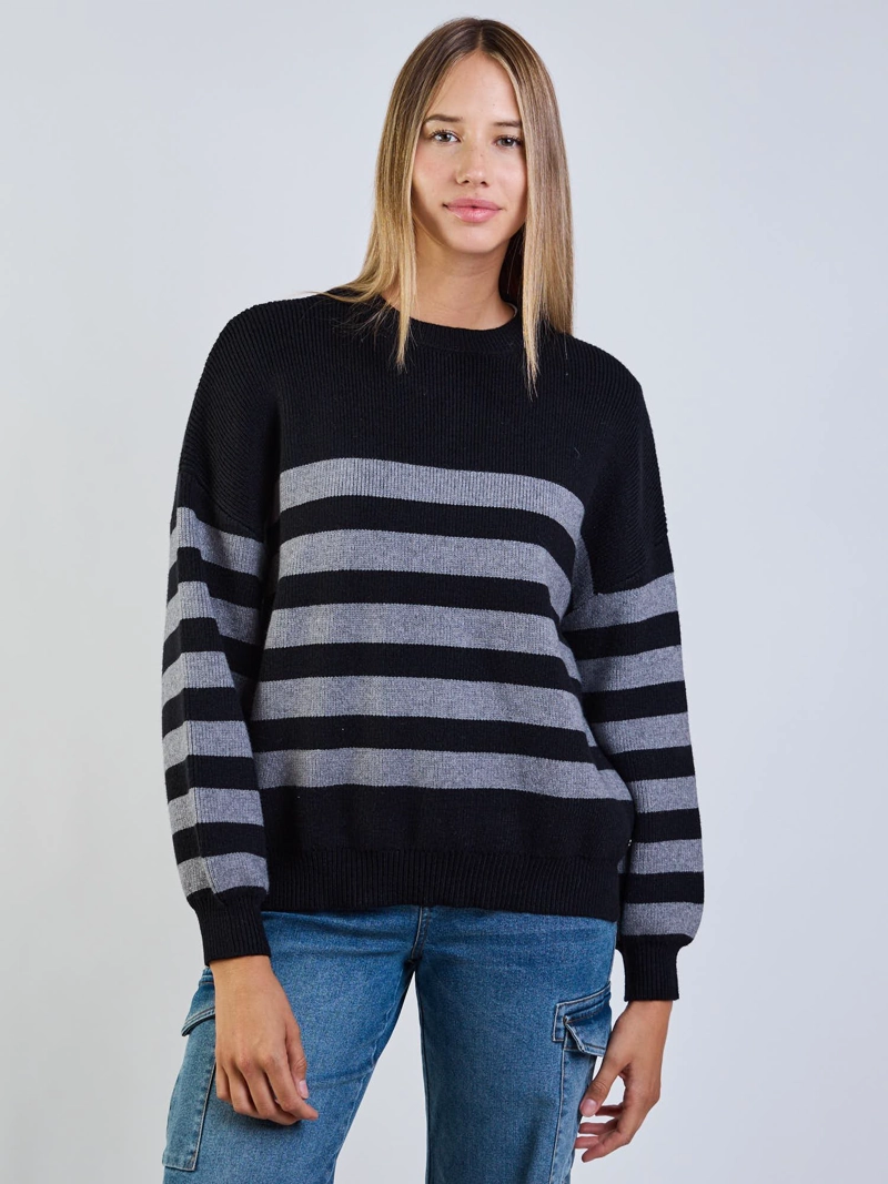 SWEATER SILVAE NEGRO MUJER MAUI AND SONS - 1